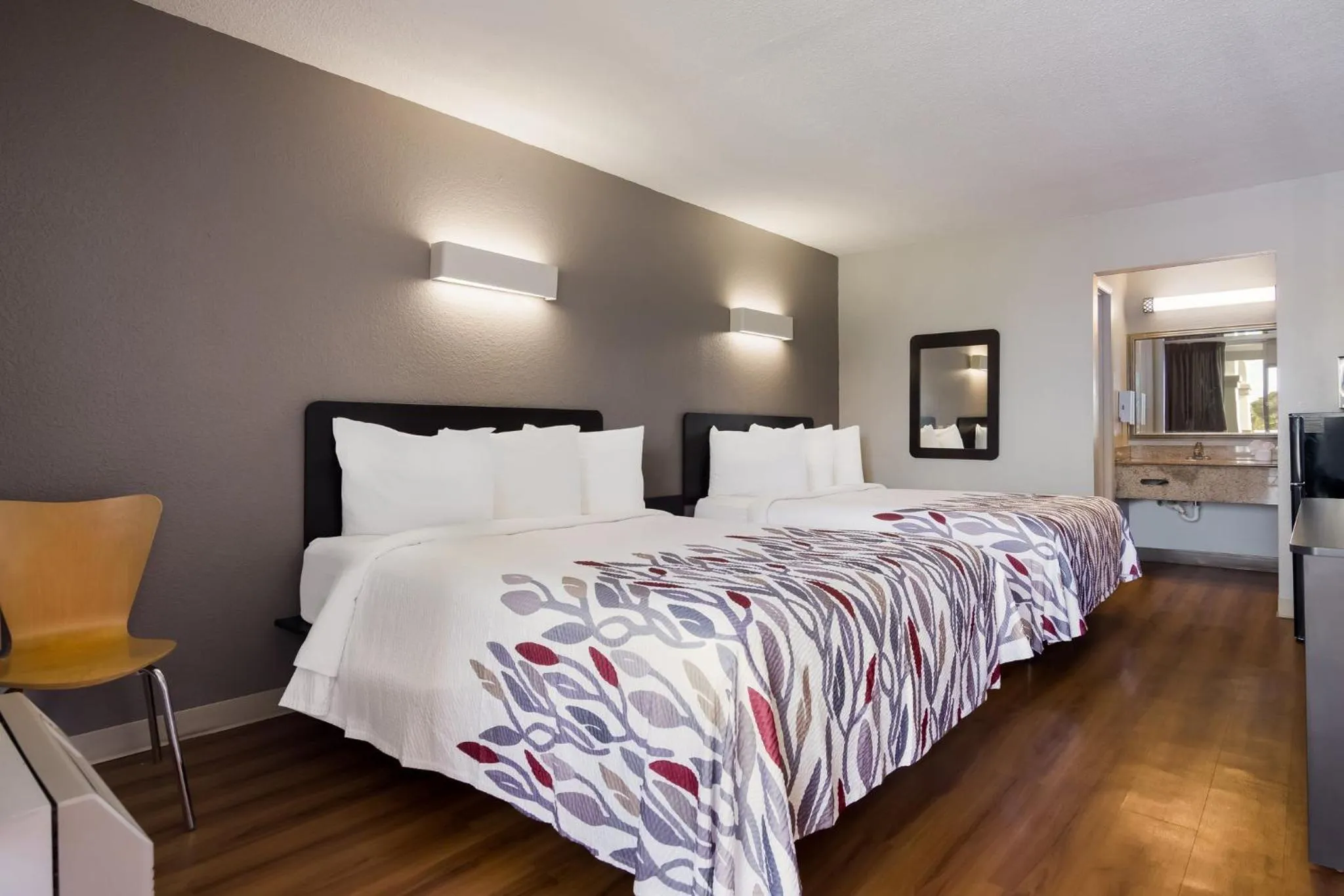 Deluxe Room with Two Queen Beds Non-Smoking in Red Roof Inn Vero Beach - I-95