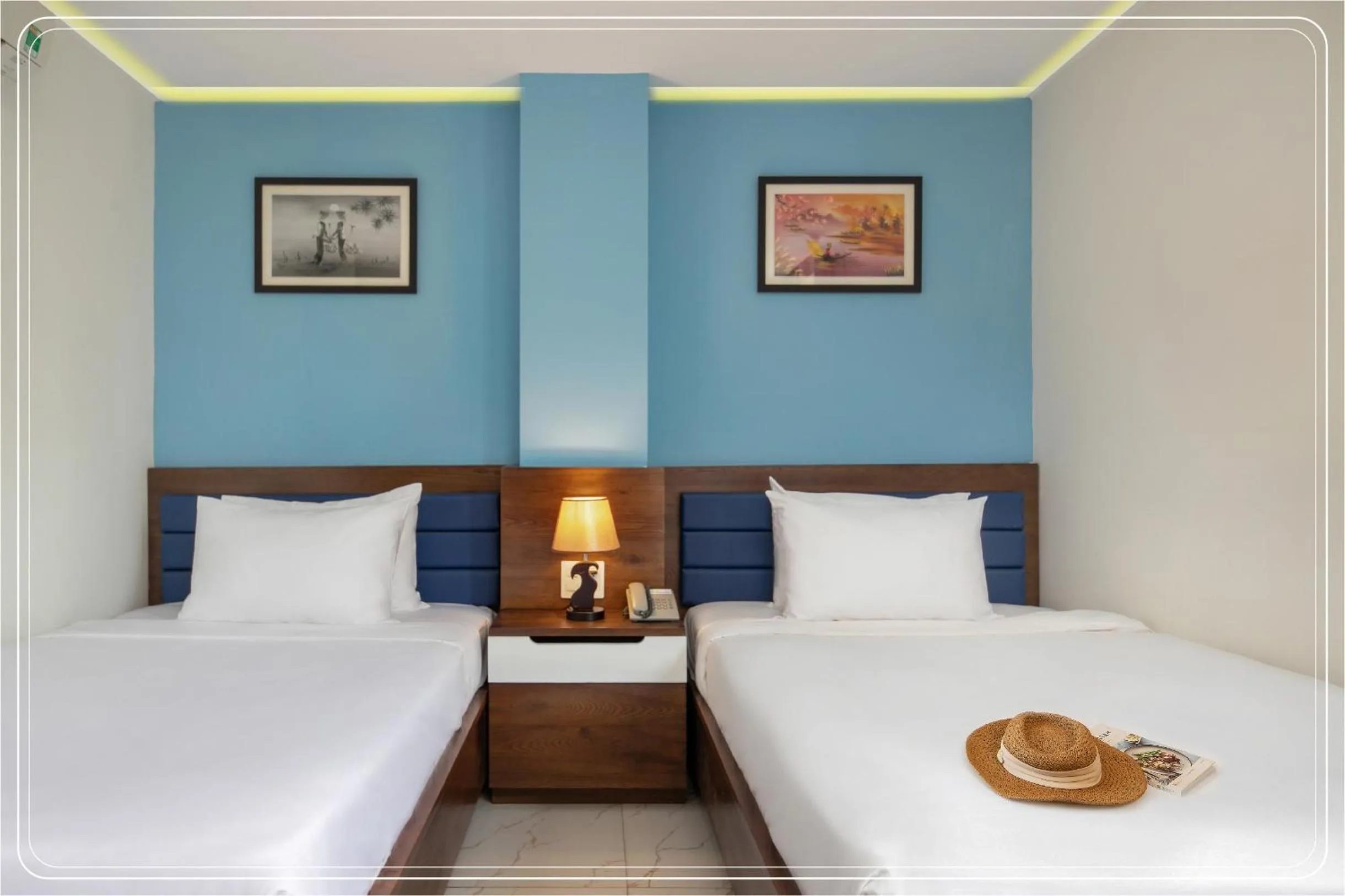 Superior Twin Room in Grand Ngoc Bich hotel
