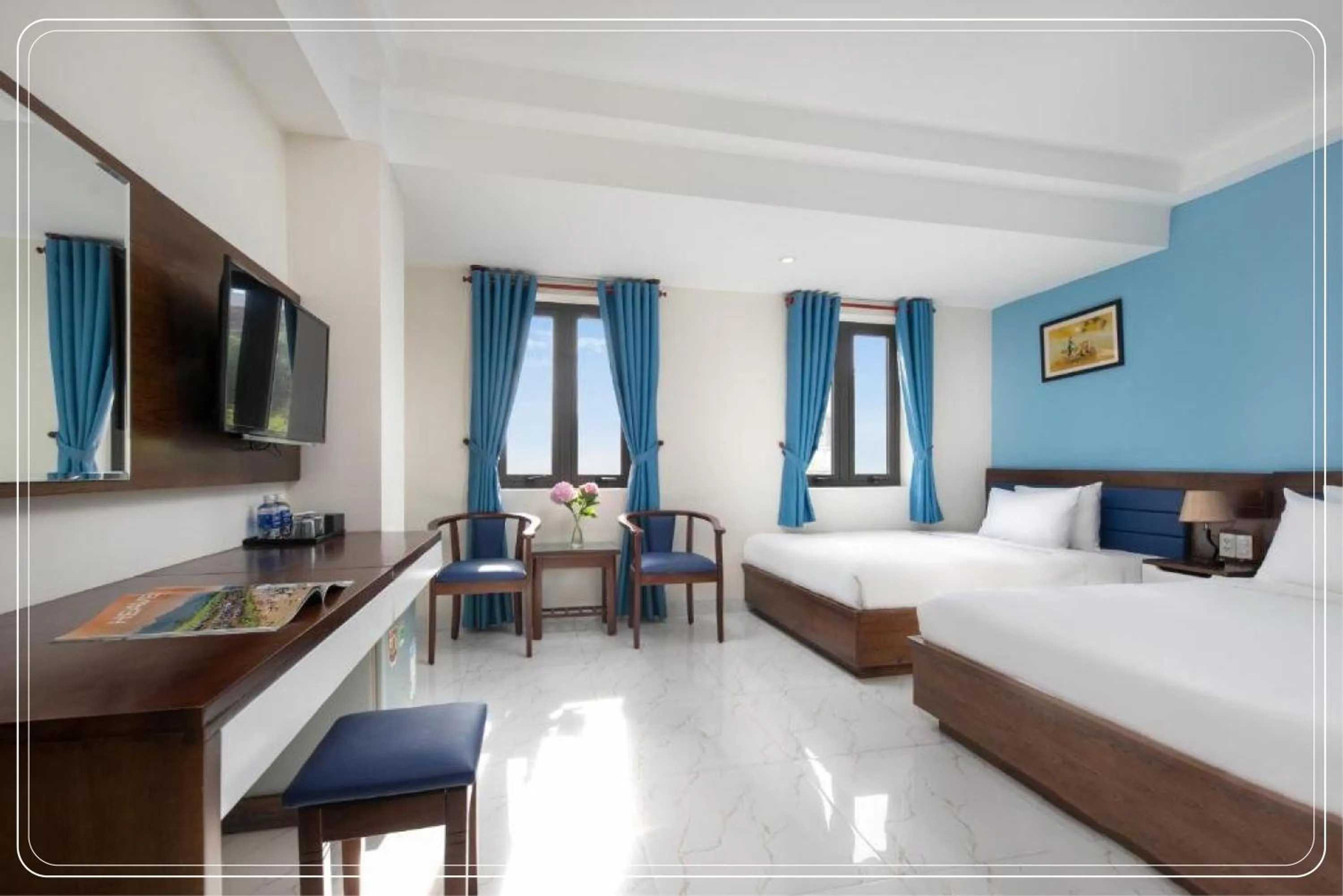 Deluxe Family Room in Grand Ngoc Bich hotel