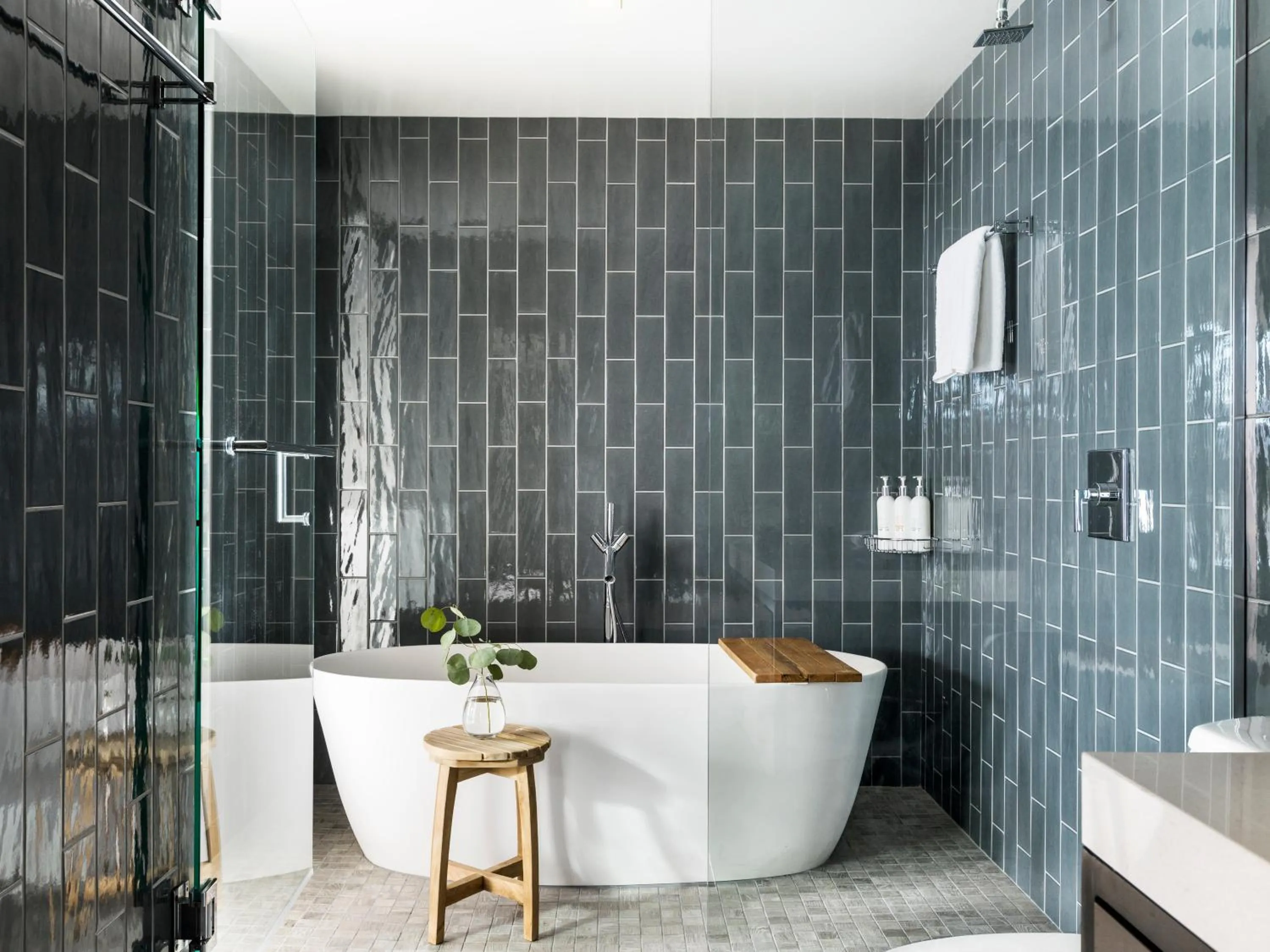 King Suite with Soaking Tub in Kimpton Rowan Palm Springs Hotel by IHG