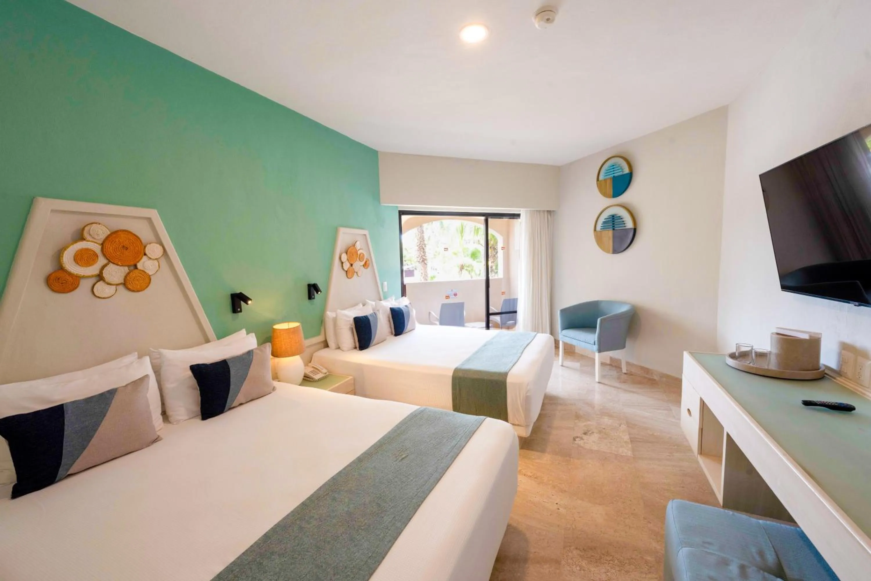 Superior Queen Room with Pool View - single occupancy - Non-Smoking in Viva Maya by Wyndham, A Trademark All Inclusive Resort