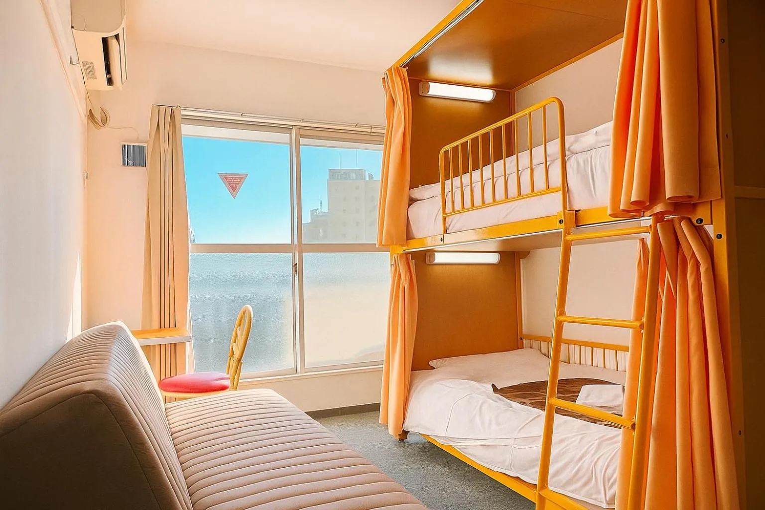 【Western-Style Room with Shared Bathroom】 for 2 person in Sakura Hotel Nippori