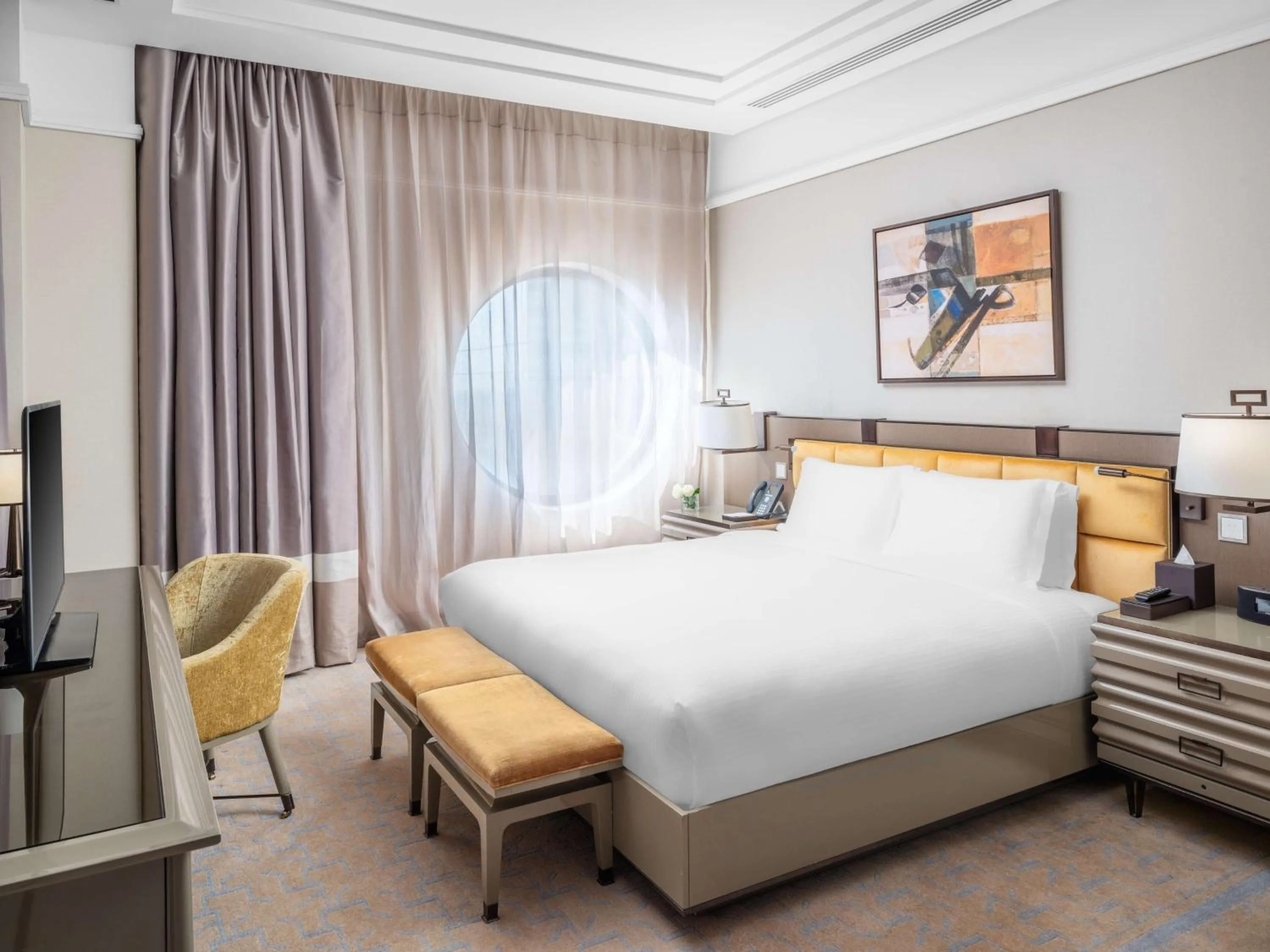 Deluxe One-Bedroom King Suite in The Hotel Galleria Jeddah, Curio Collection by Hilton