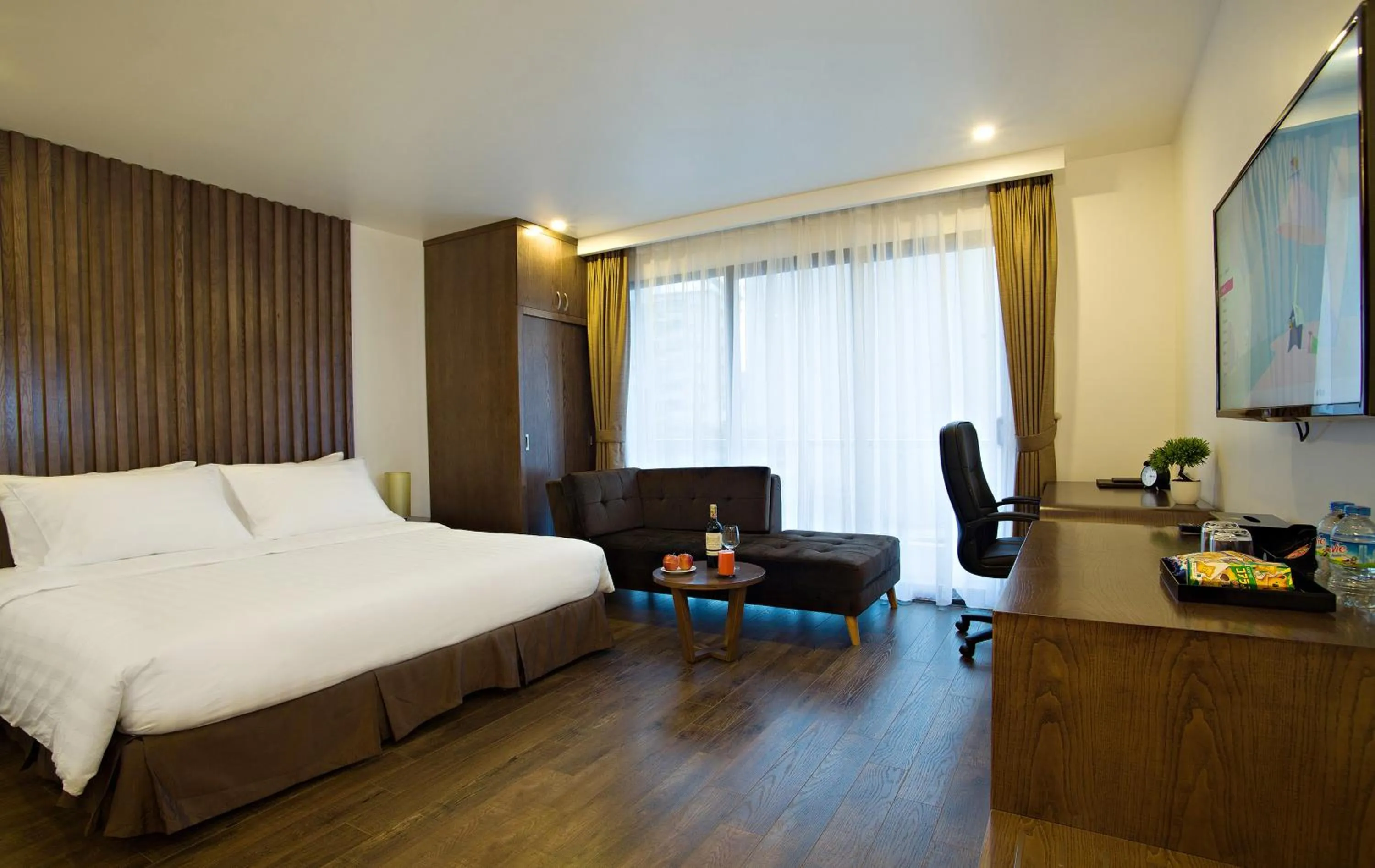 Deluxe King Room in Inearth Hotel - 华夏商务酒店