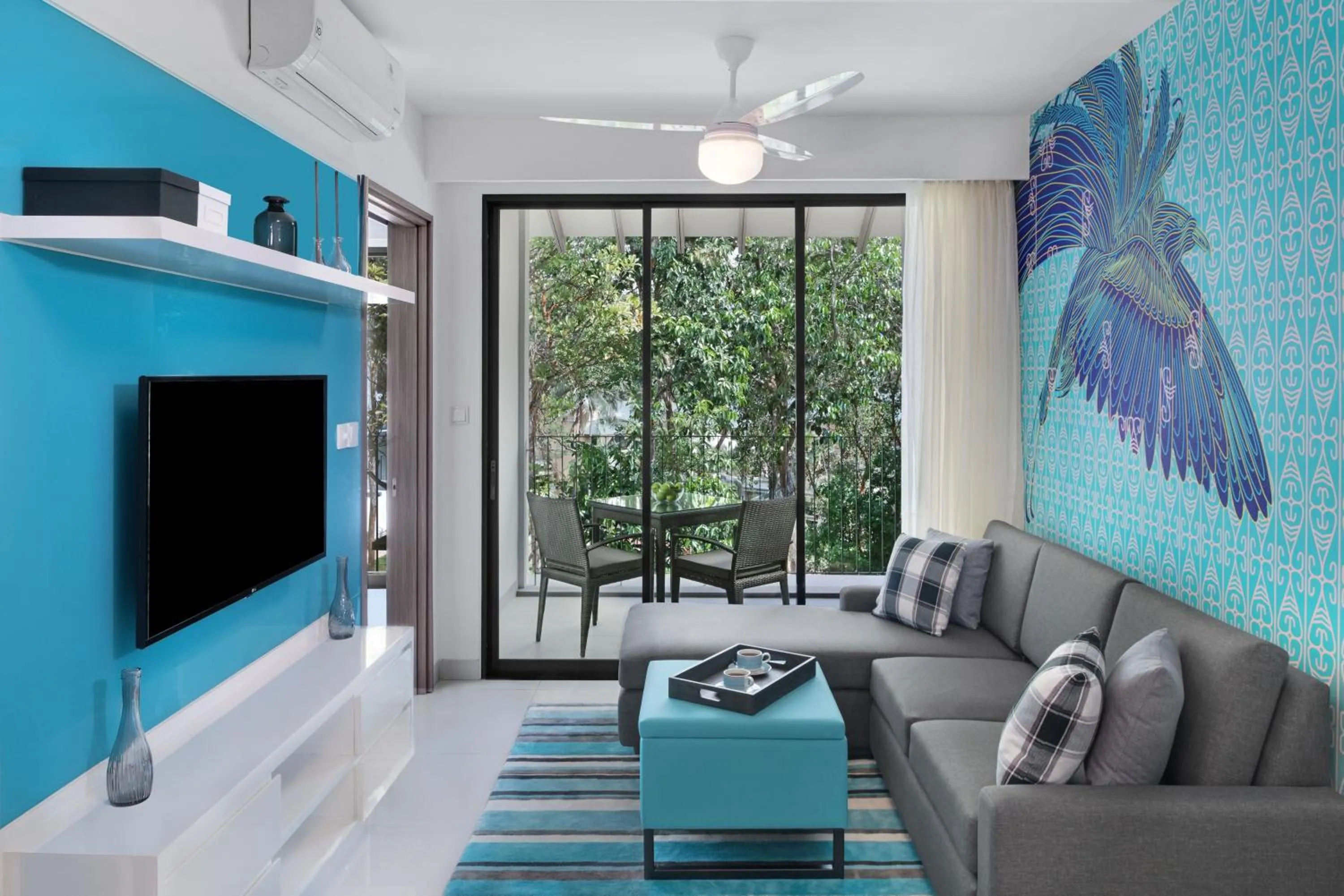 One Bedroom Garden View Loft Queen - Free Return Transfer (BBT Terminal-Resort) in Cassia Bintan, part of Banyan Group