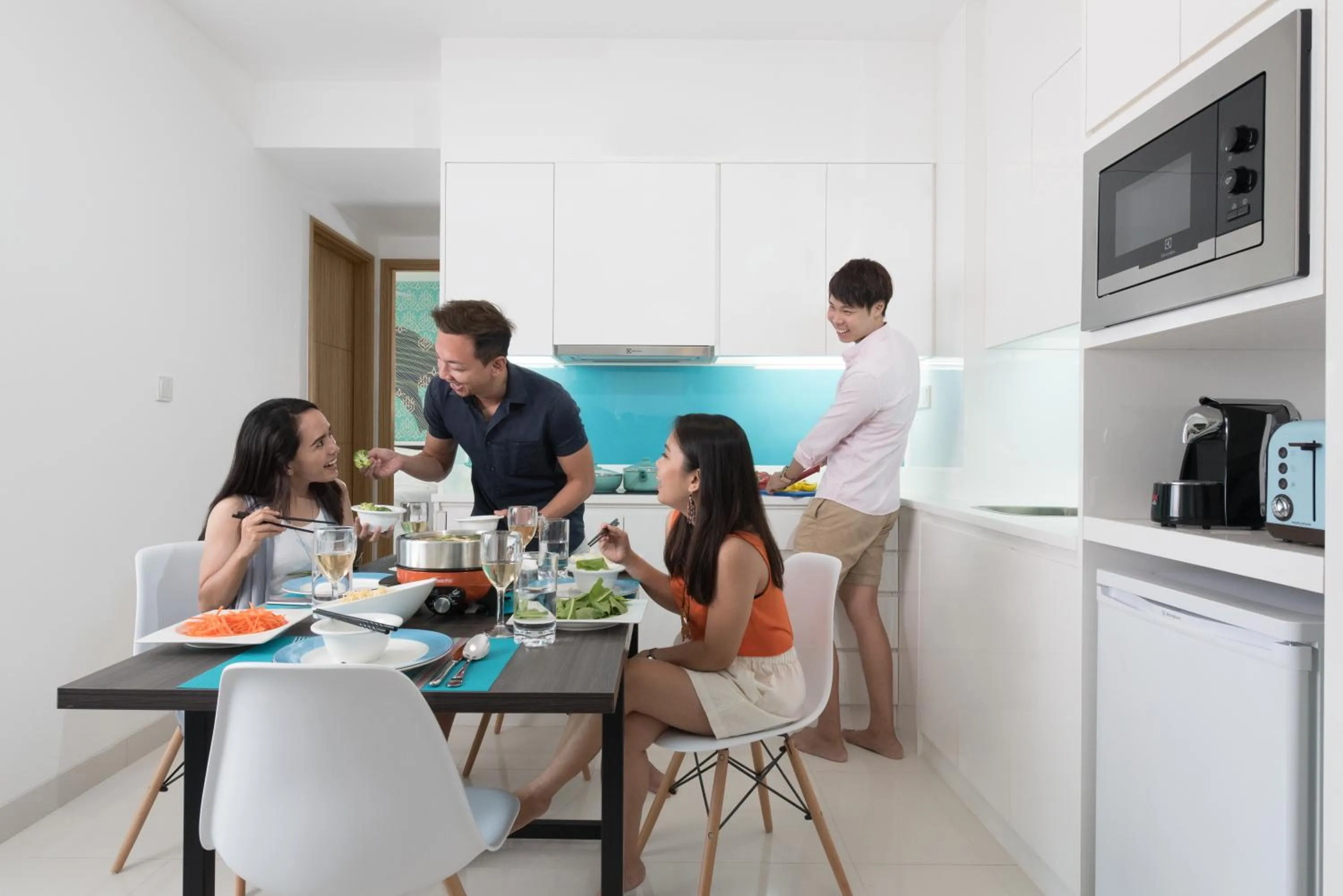 Two Bedroom Ocean View Loft Queen - Free Return Transfer (BBT Terminal-Resort) in Cassia Bintan, part of Banyan Group