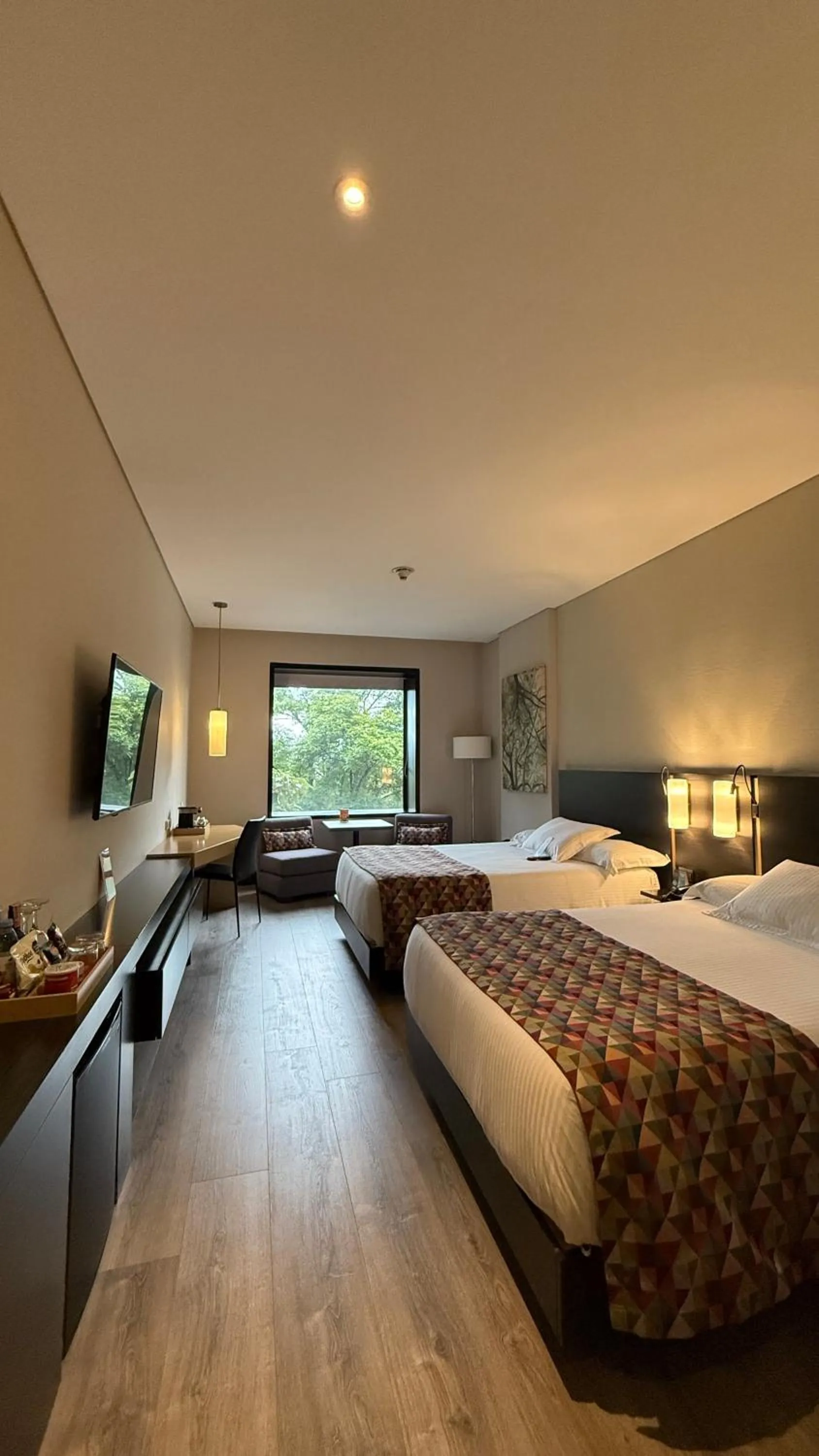 Standard Double Room with Two Double Beds in Cité Hotel