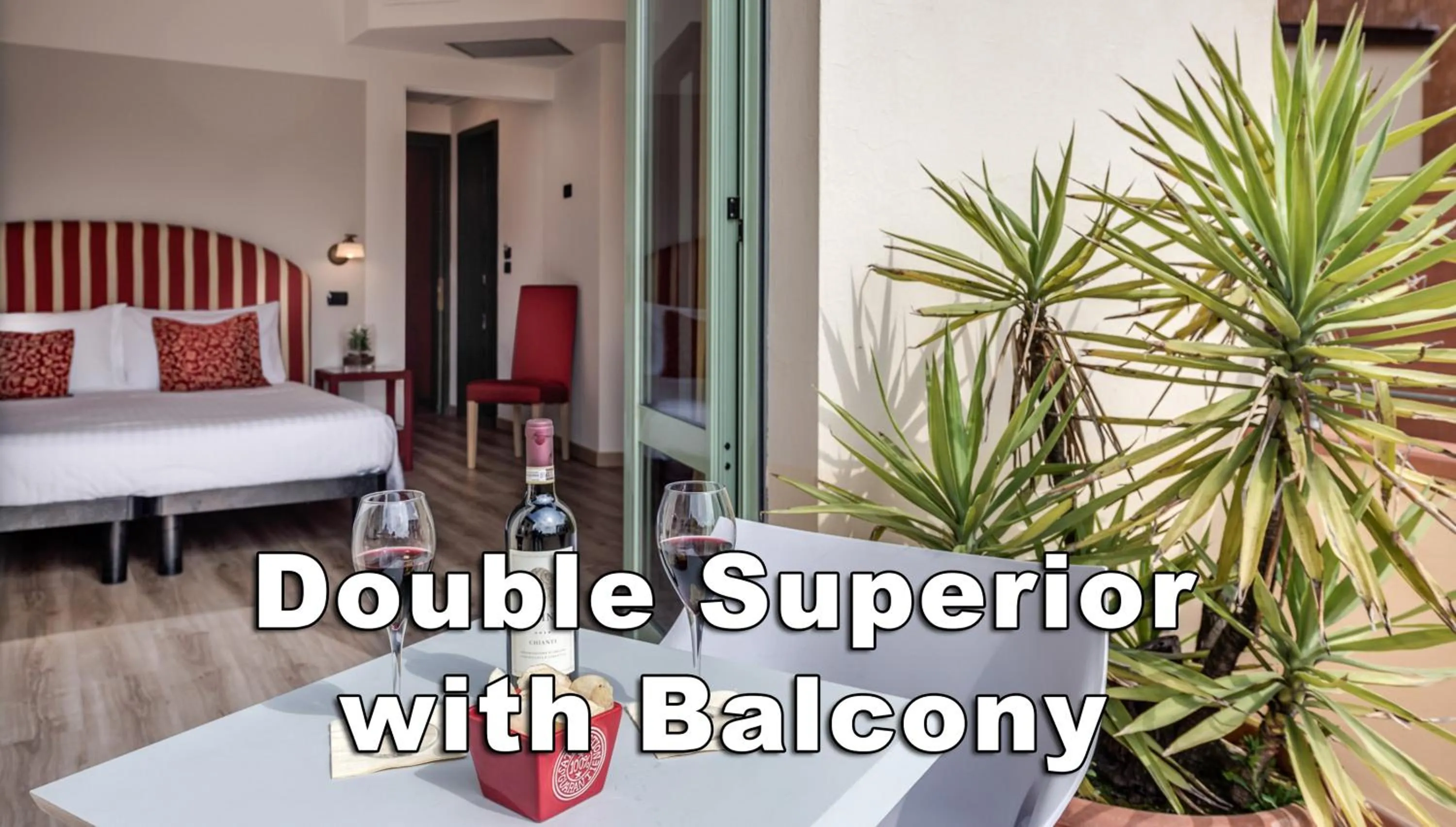 Superior Double Room with Balcony in Hotel Da Vinci