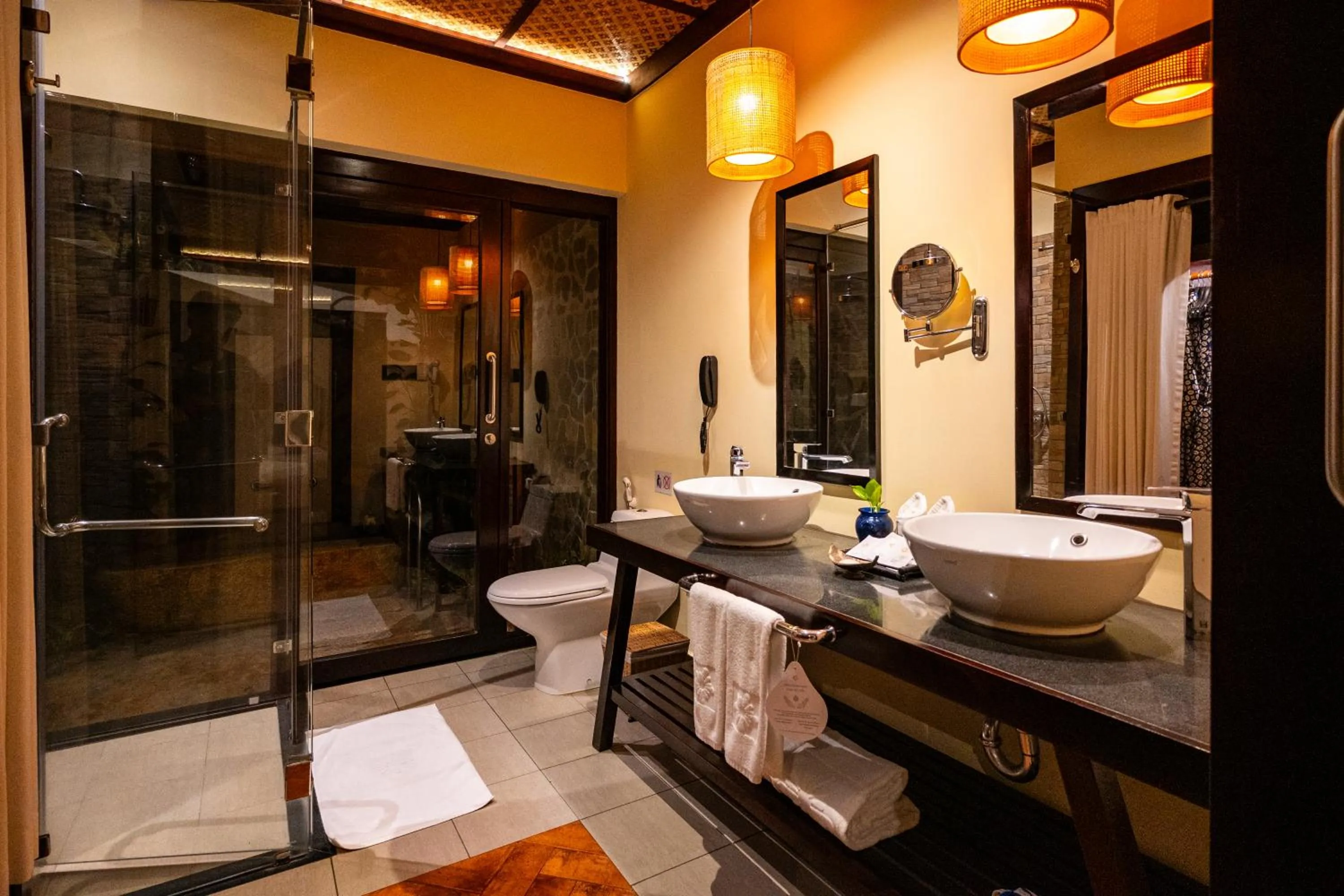 Bungalow Garden or Pool View with Terrace in Pandanus Resort