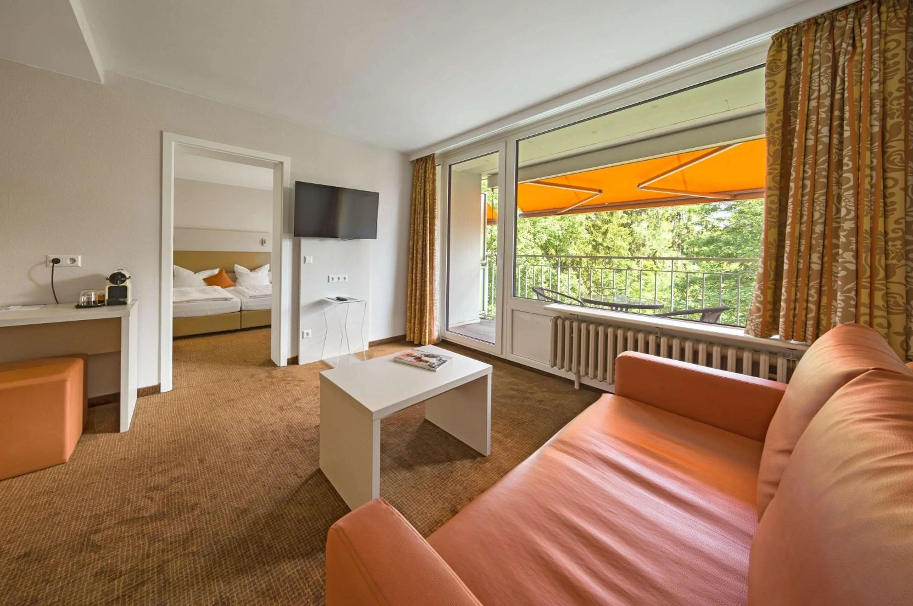 Junior Suite with Balcony - single occupancy in Sure Hotel by Best Western Bad Dürrheim