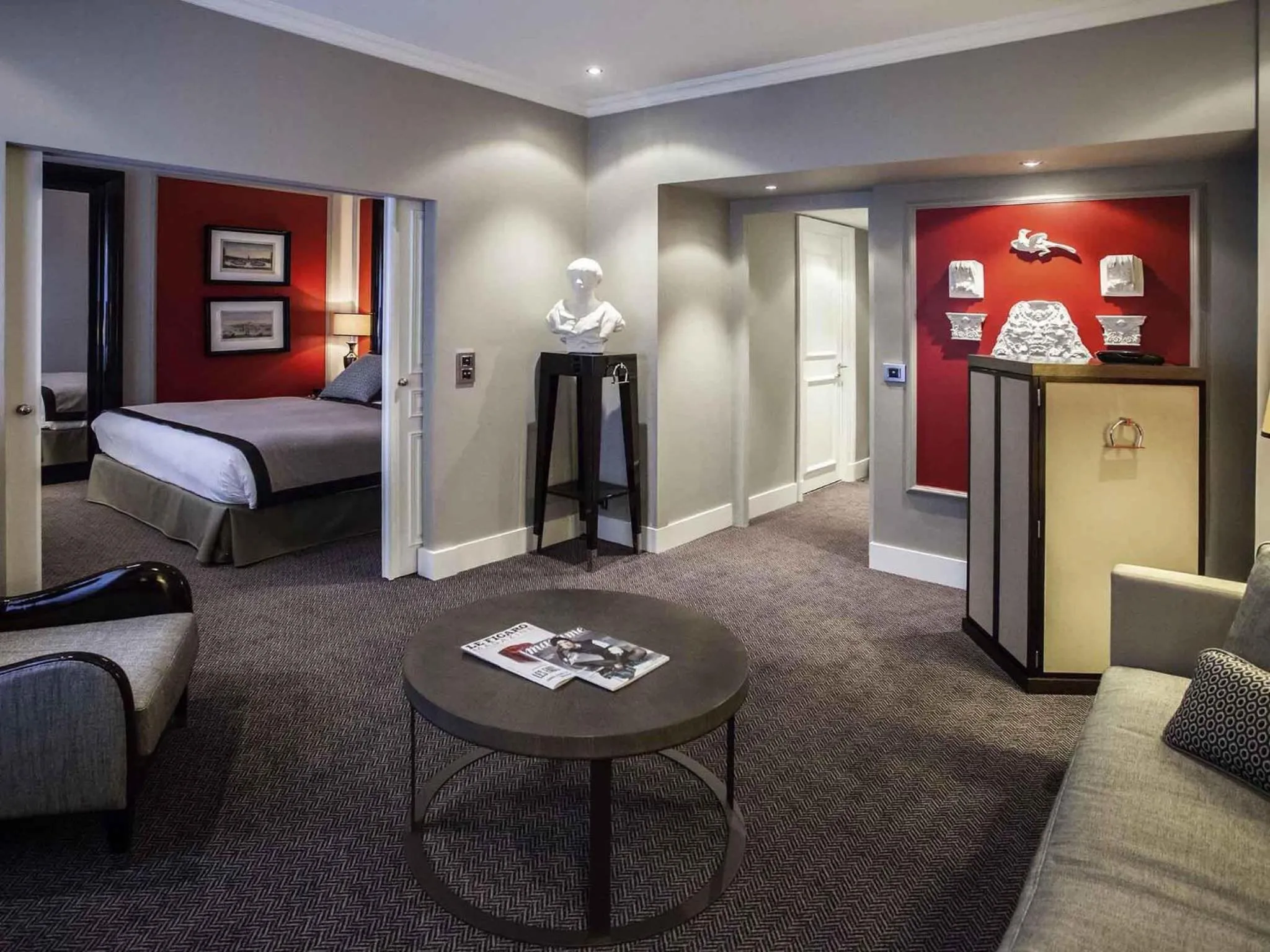 Suite with Courtyard View - single occupancy in Park Hotel Grenoble - MGallery Collection