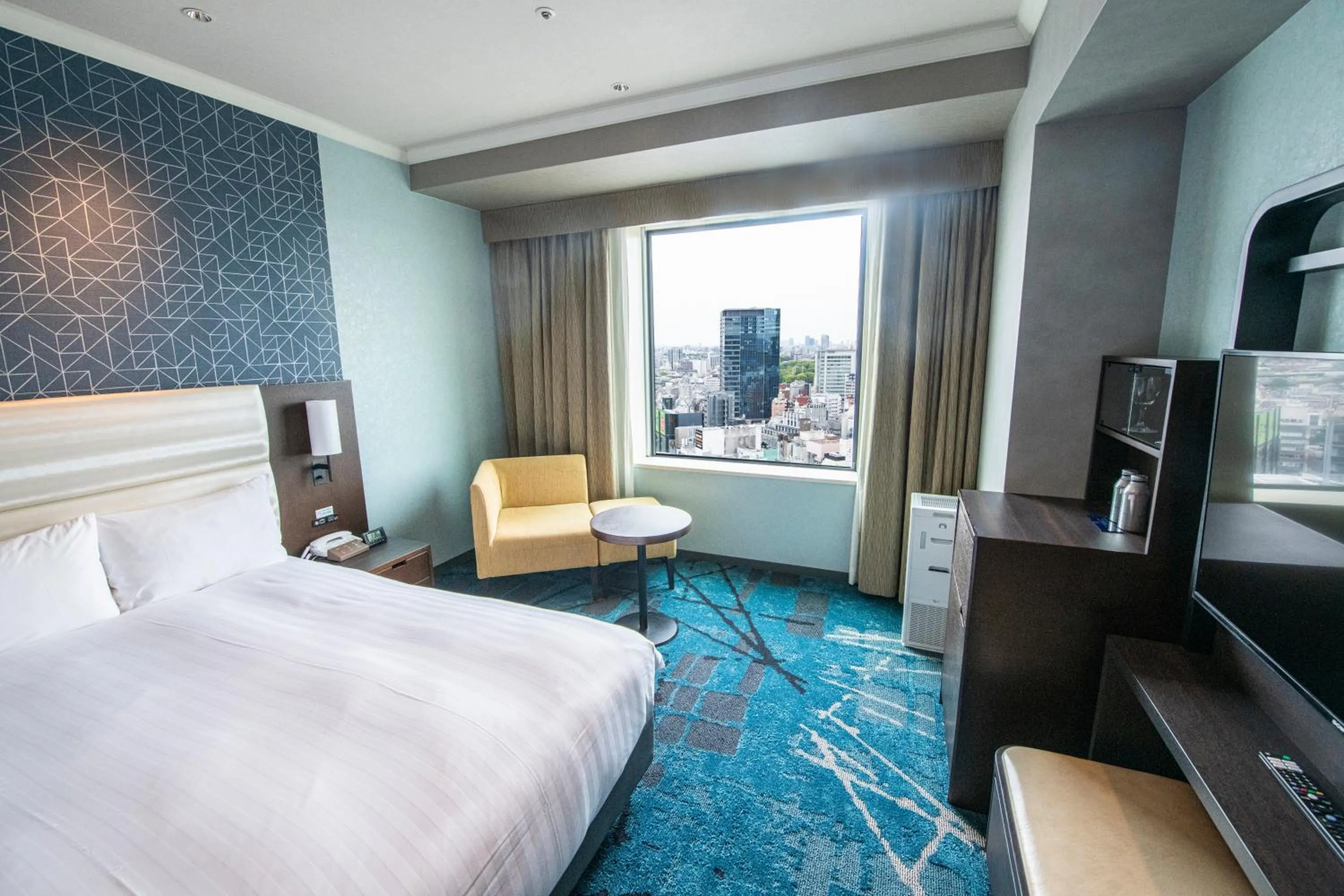 Excel Double Room with Small Double Bed - Non-Smoking in Shibuya Excel Hotel Tokyu