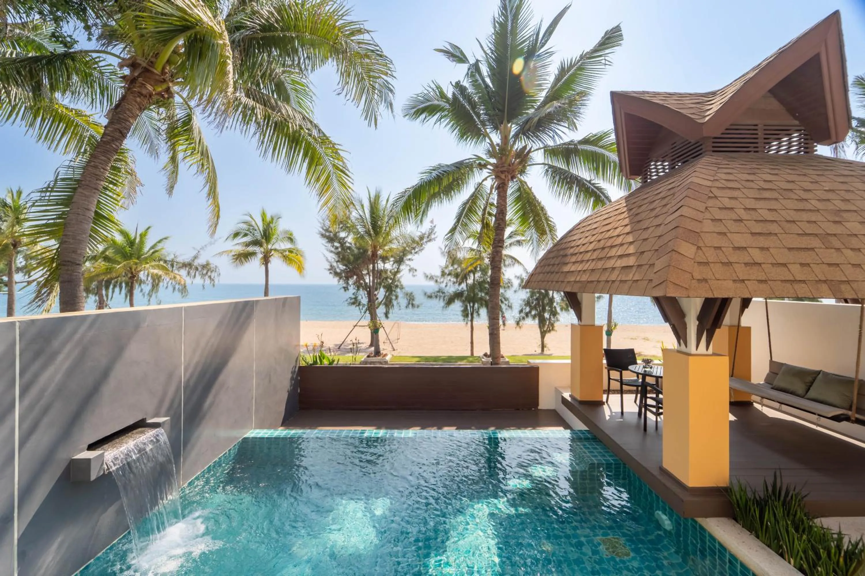 Pool Villa with Beach Front in Springfield @Sea Resort & Spa