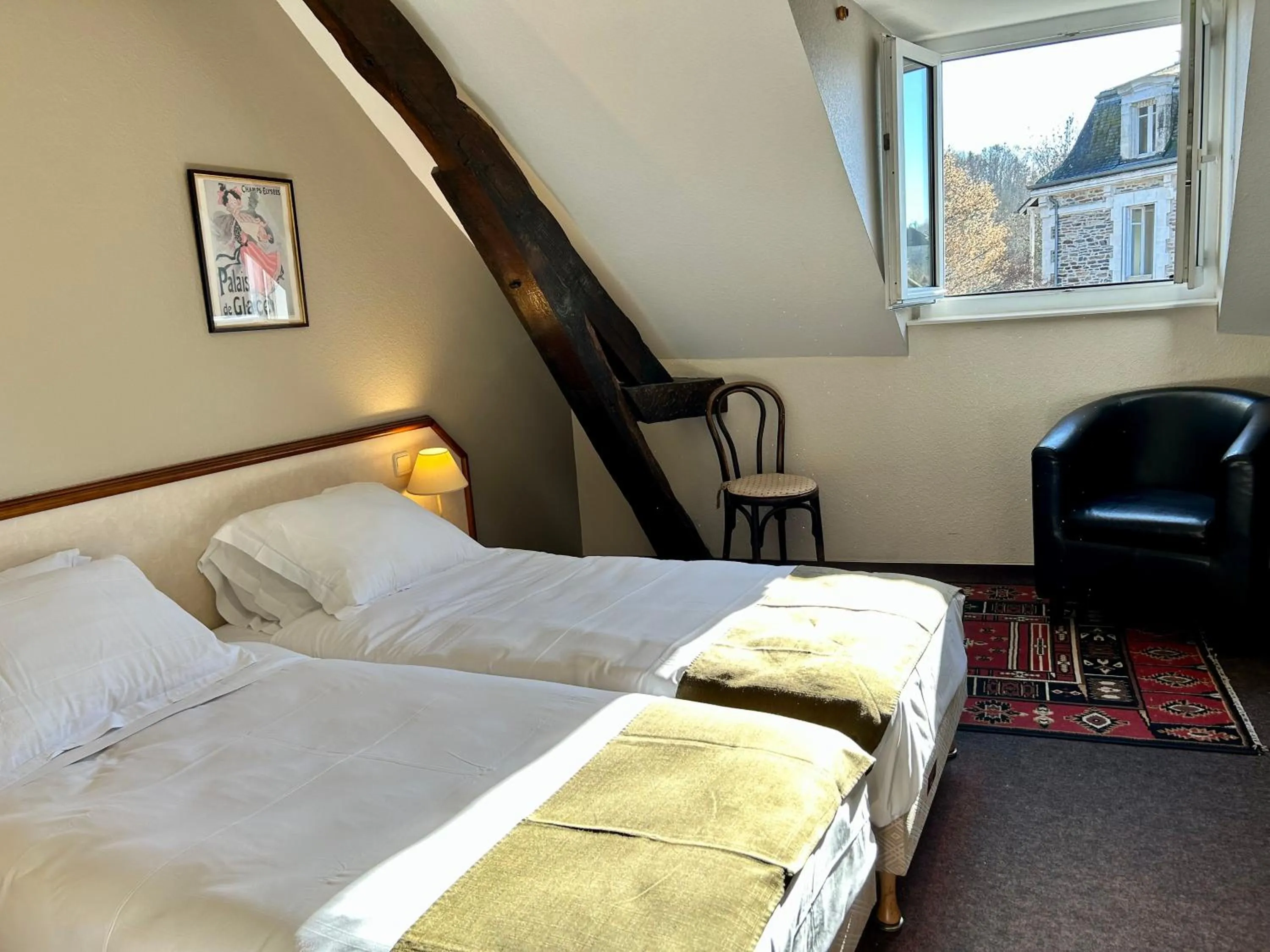 Comfort Double Room in Logis Hôtel Teyssier