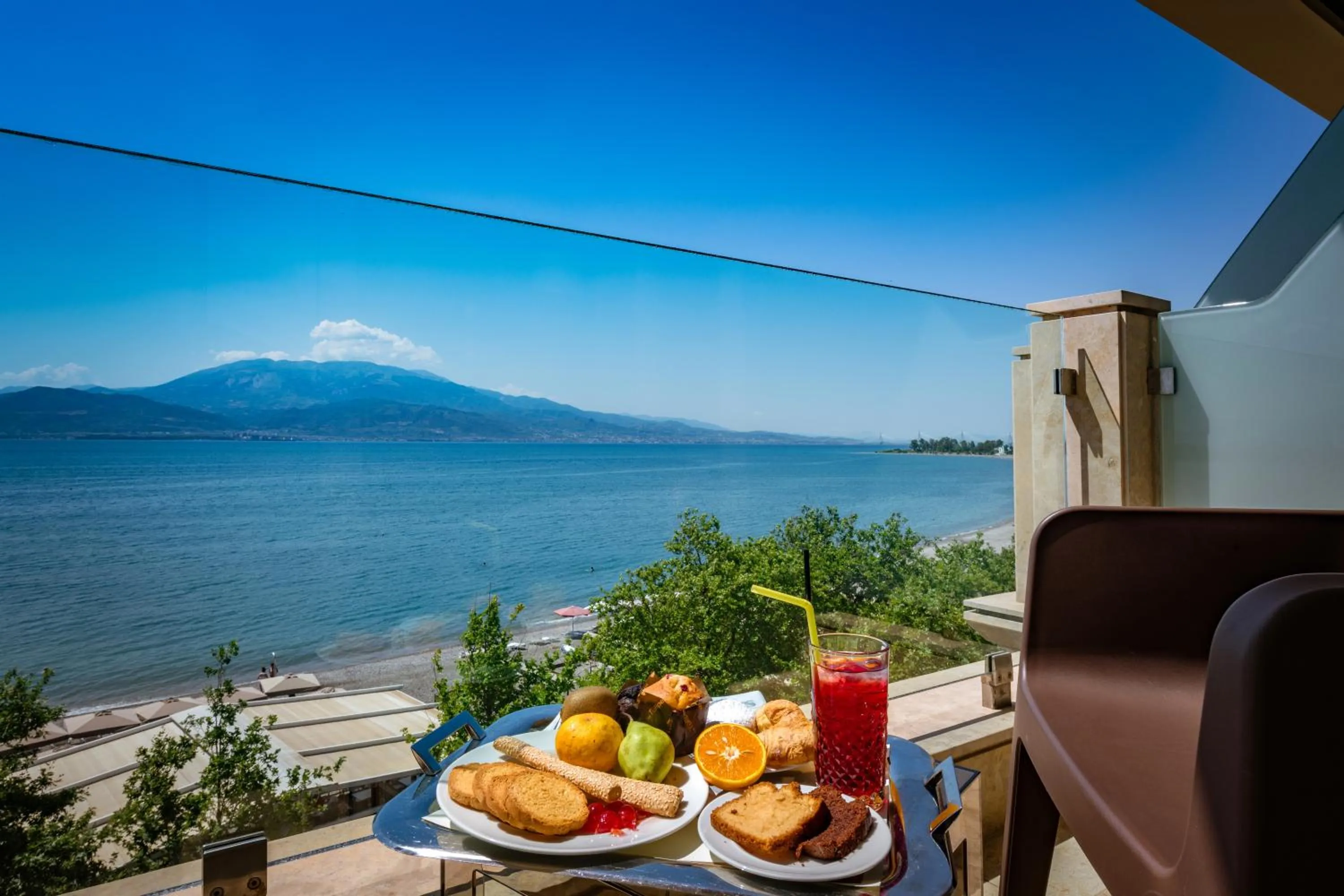 Superior Triple Room with Sea View in Nafs Hotel