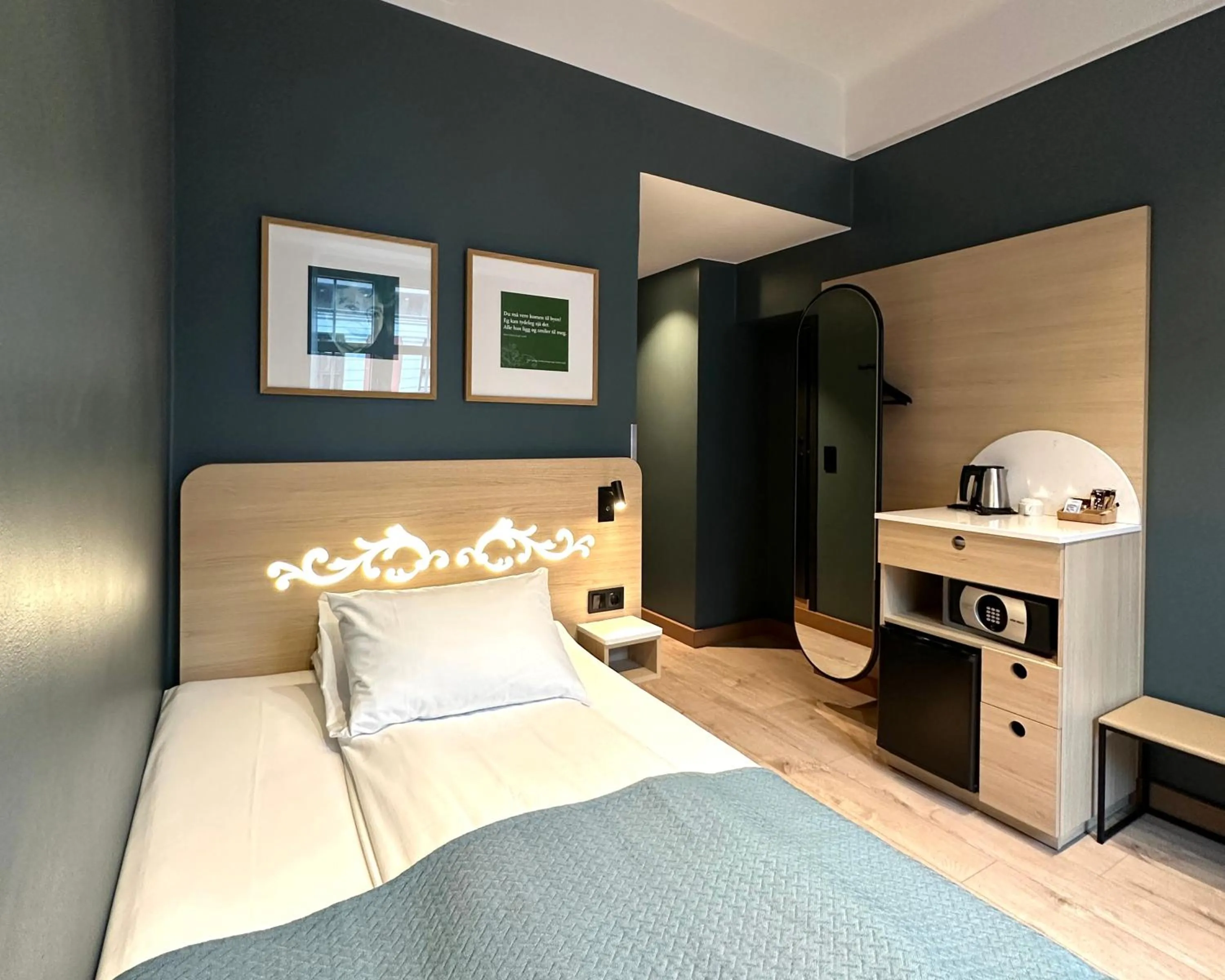 Single Room in Hotell Bondeheimen