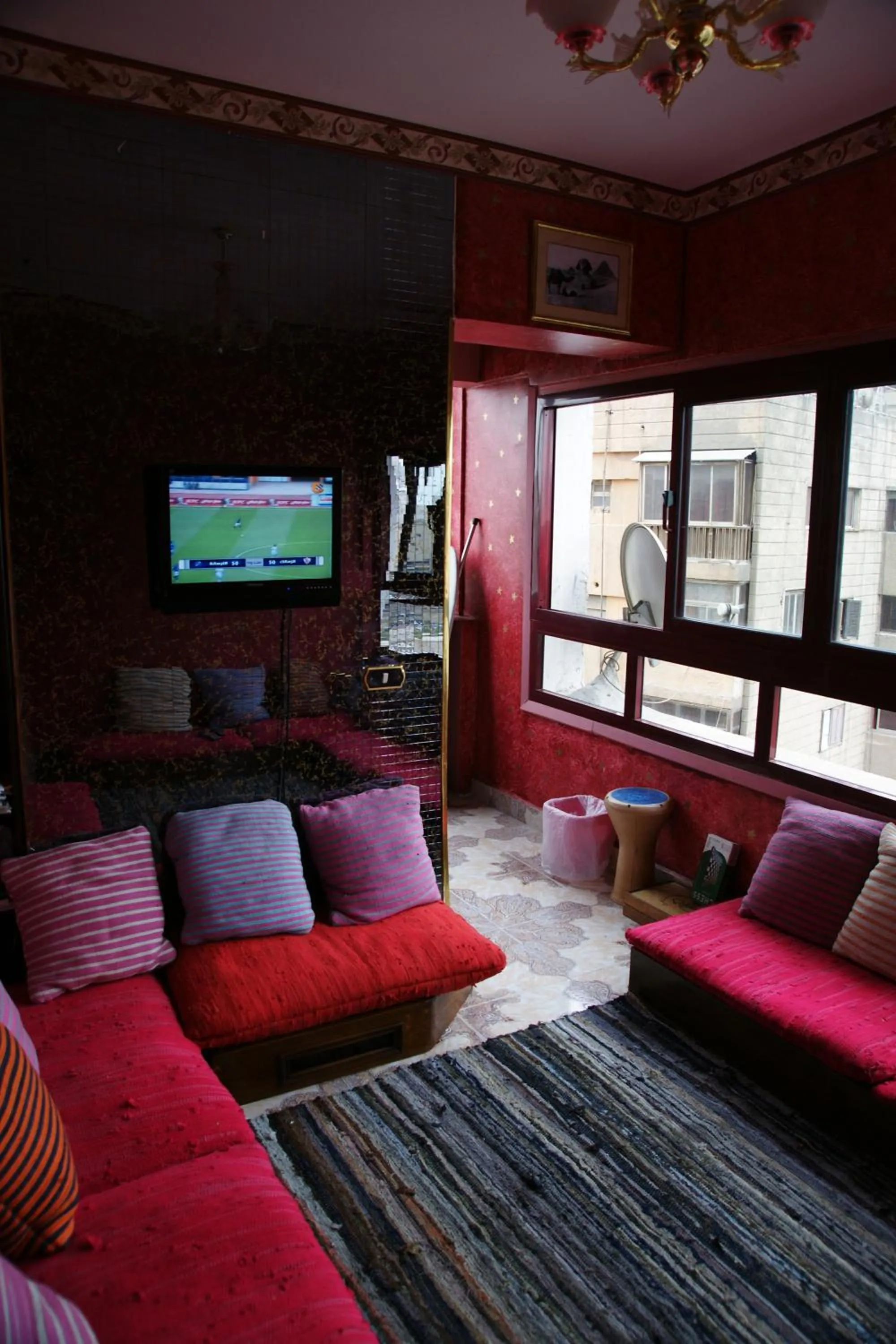 Twin Room with Shared Bathroom in Wake Up! Cairo Hostel