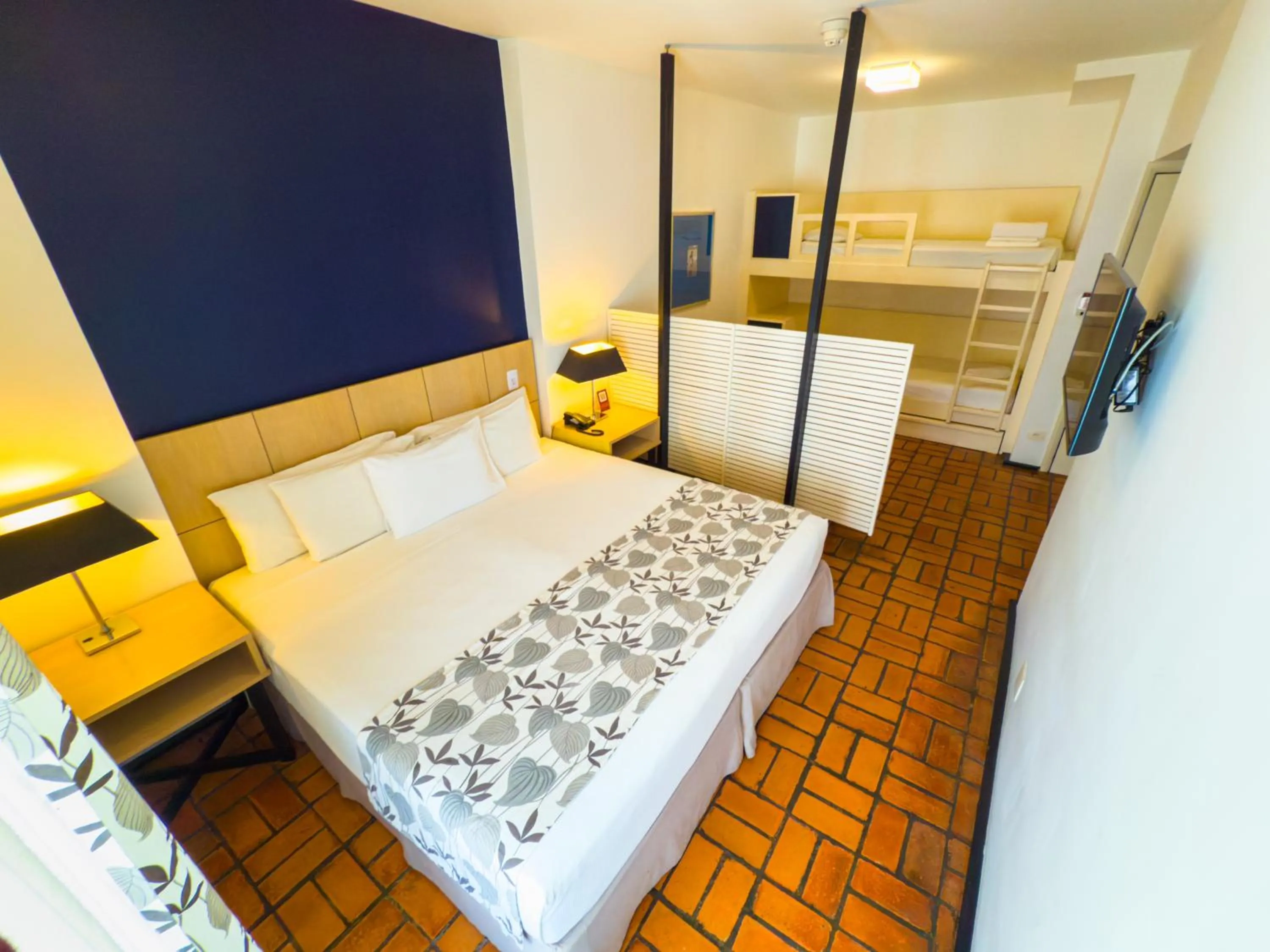 Superior Quadruple Room in Ferraretto Guarujá Hotel & Spa