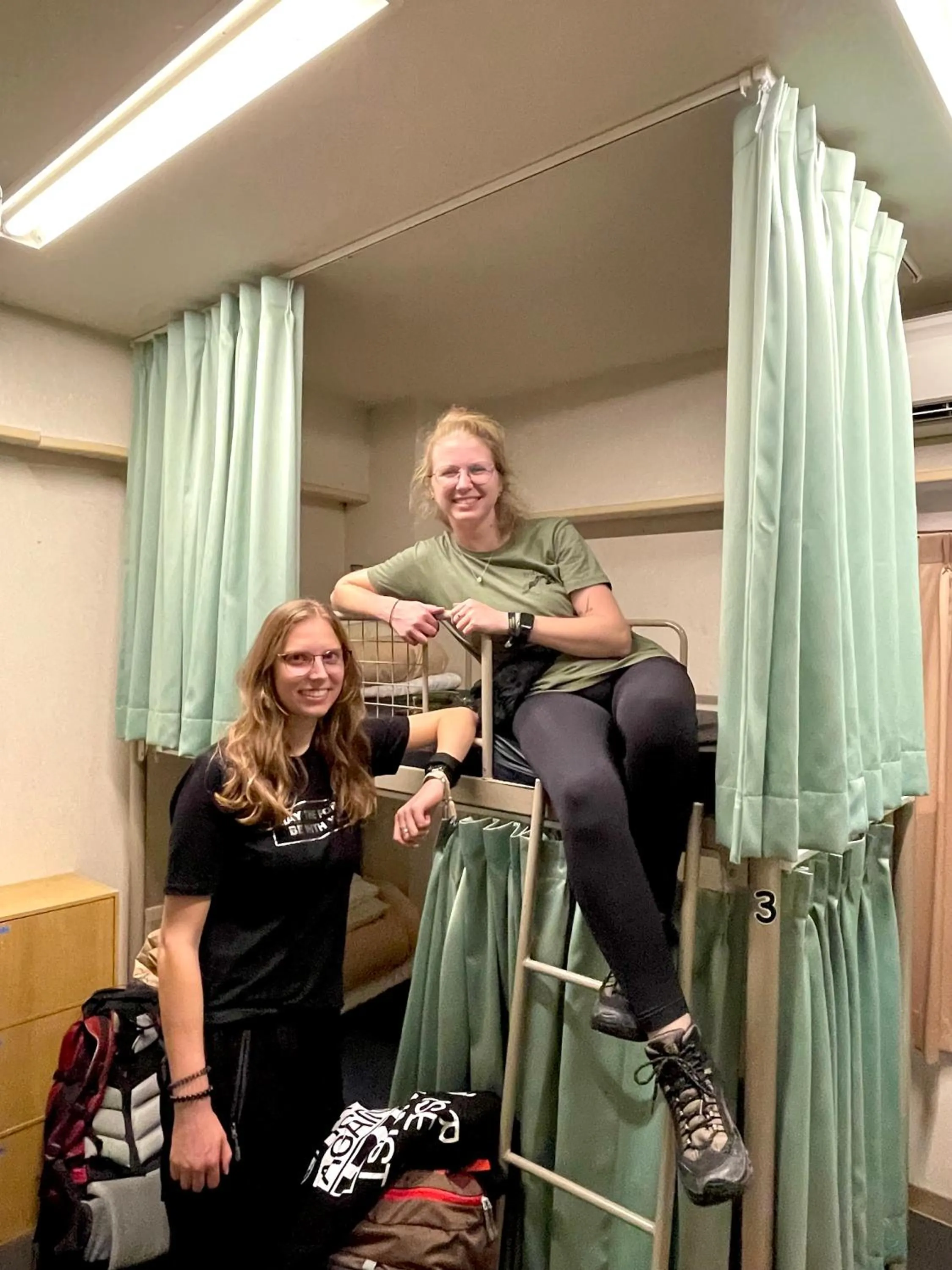 Bunk Bed in Mixed Dormitory Room in Sakura Hotel Ikebukuro