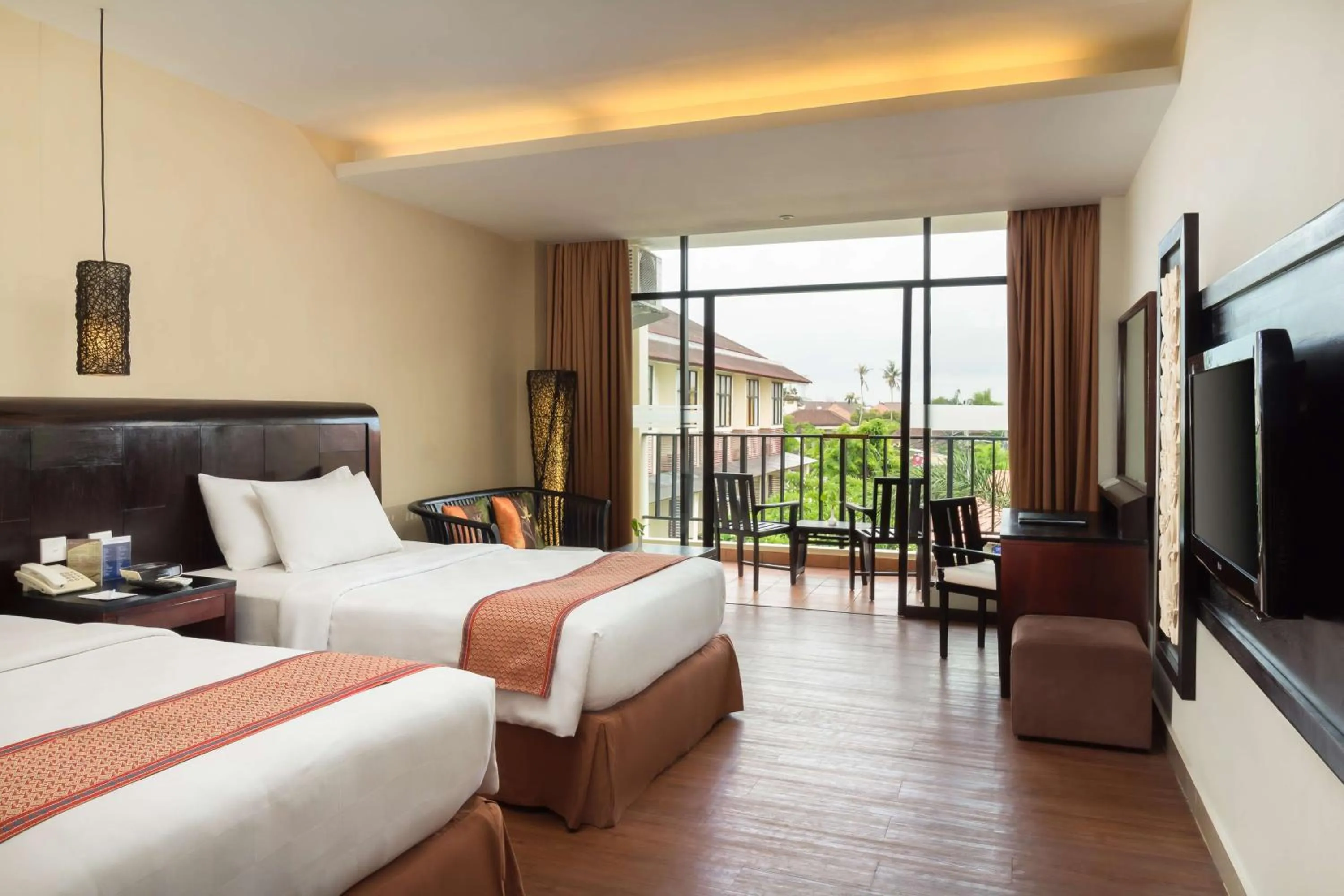 Deluxe Twin Room with Balcony and Pool View - Non-Smoking in Best Western Resort Kuta