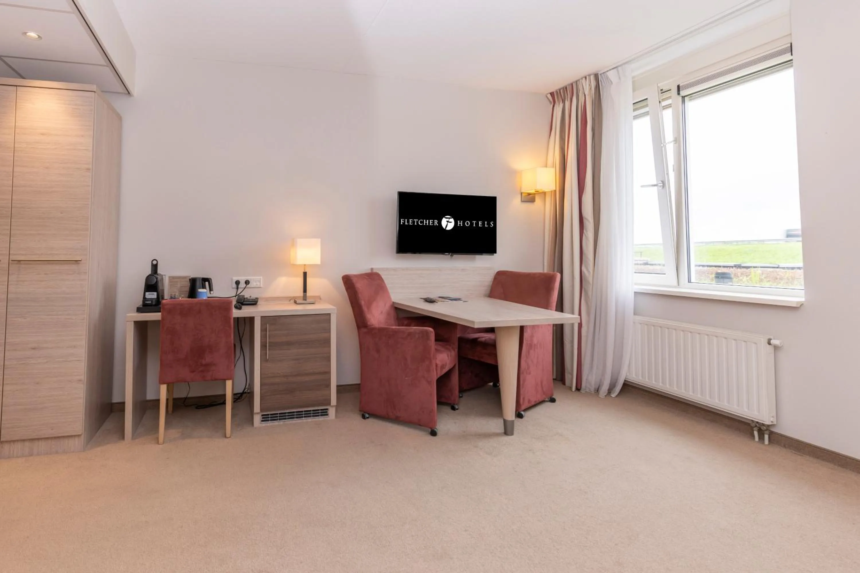 Deluxe Double Room with Balcony in Fletcher Wellness-Hotel Kamperduinen