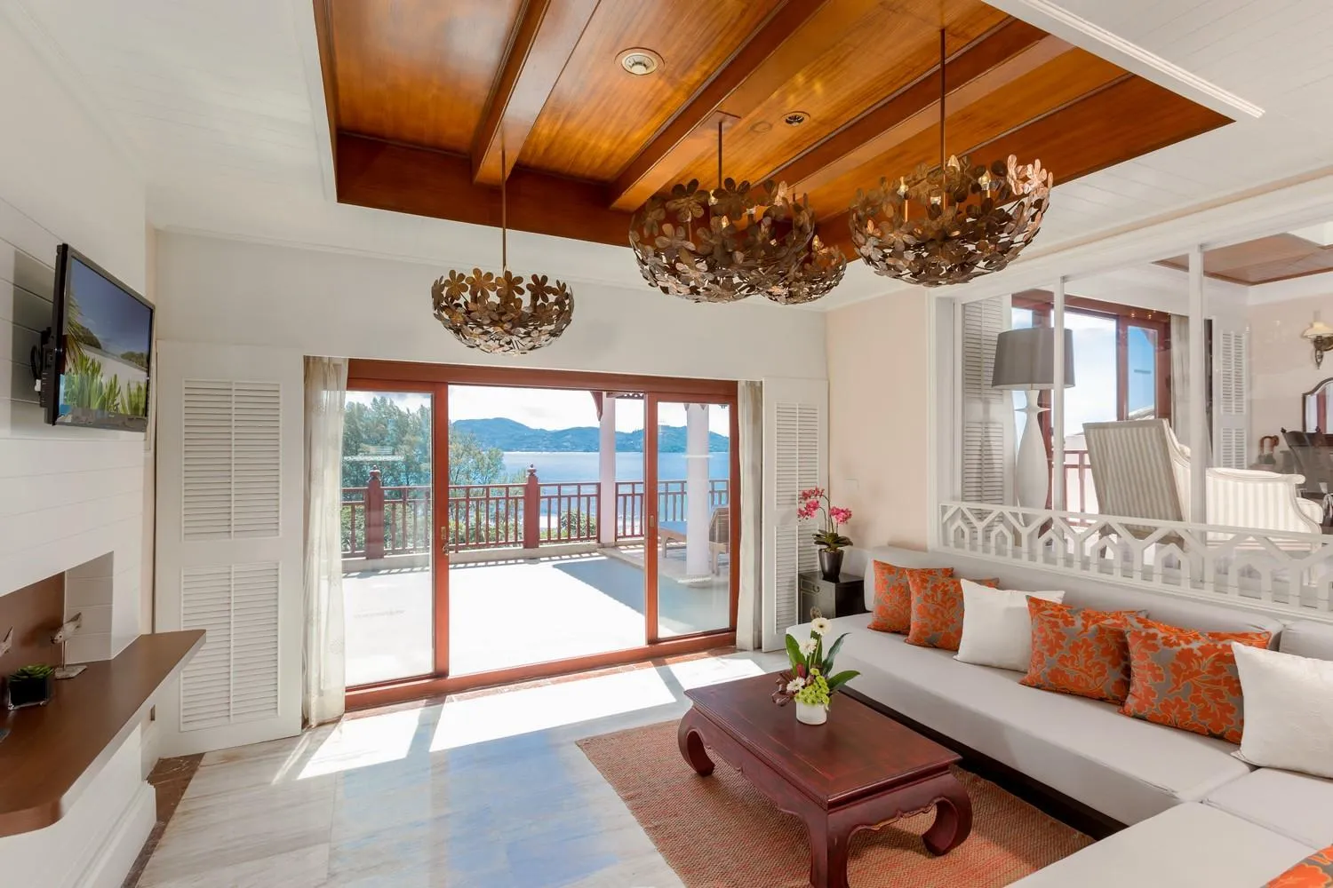 Family Seaview 2 Bedroom Hillside Suite with Terrace Bathtub in Thavorn Beach Village Resort & Spa Phuket