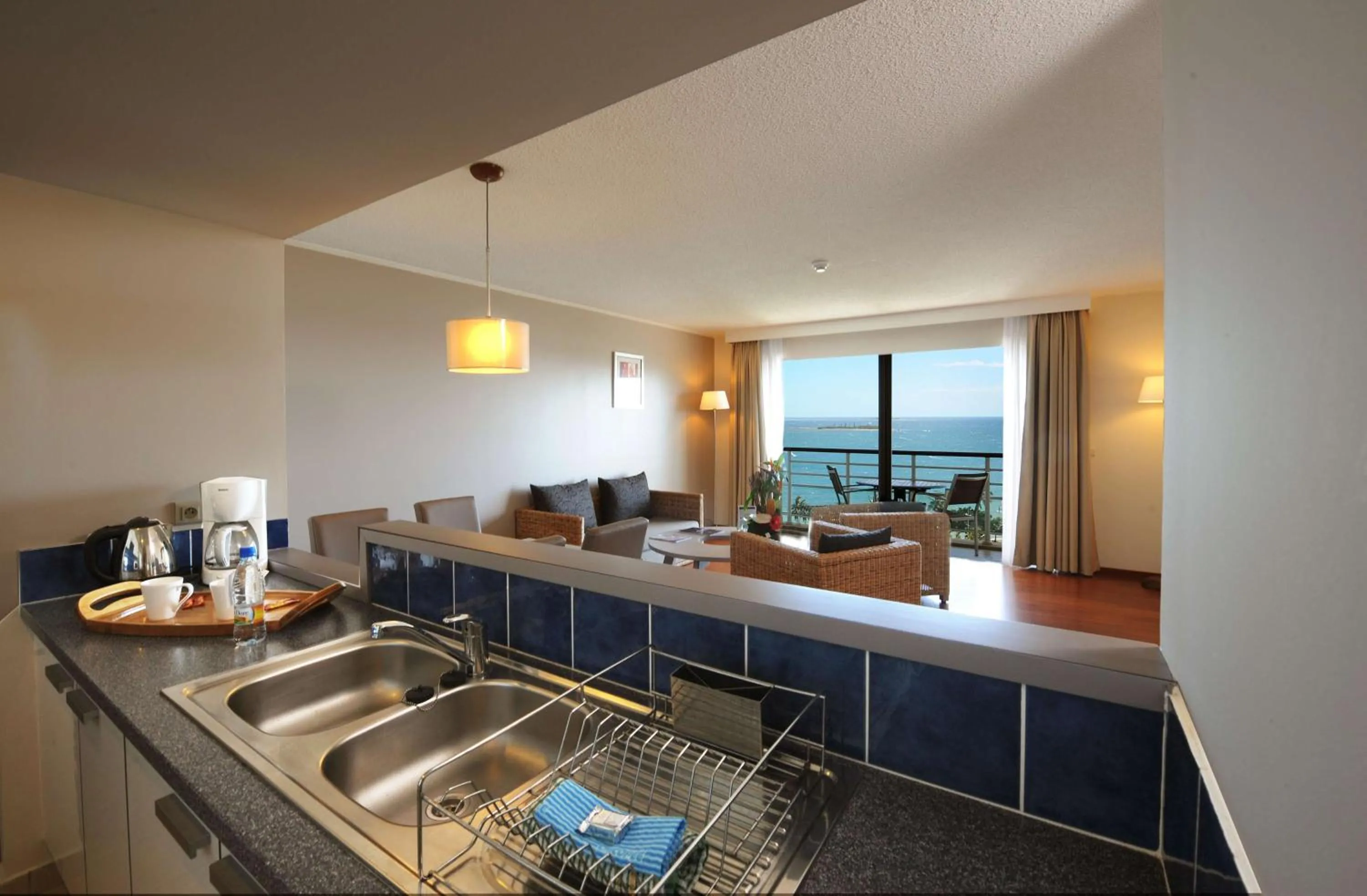 Two-Bedroom Apartment with Garden View in Hilton Noumea La Promenade Residences