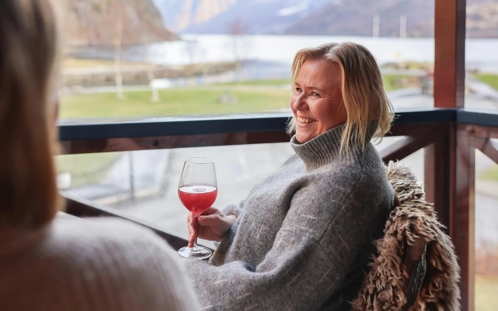 Twin or Triple Room with Balcony/Terrace - single occupancy in Flåmsbrygga Hotel