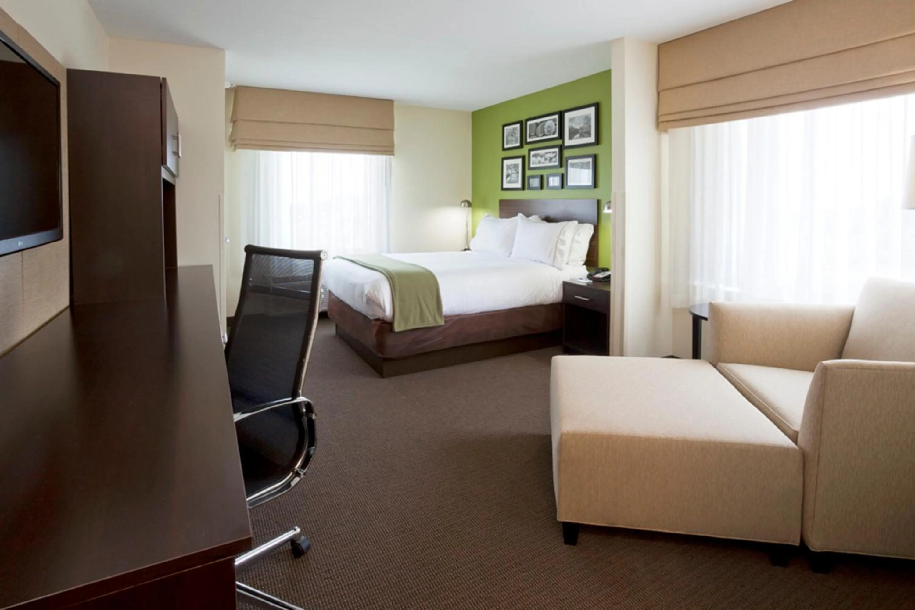 Queen Suite with Sofa Bed in Holiday Inn Express Hotel & Suites Rogers by IHG