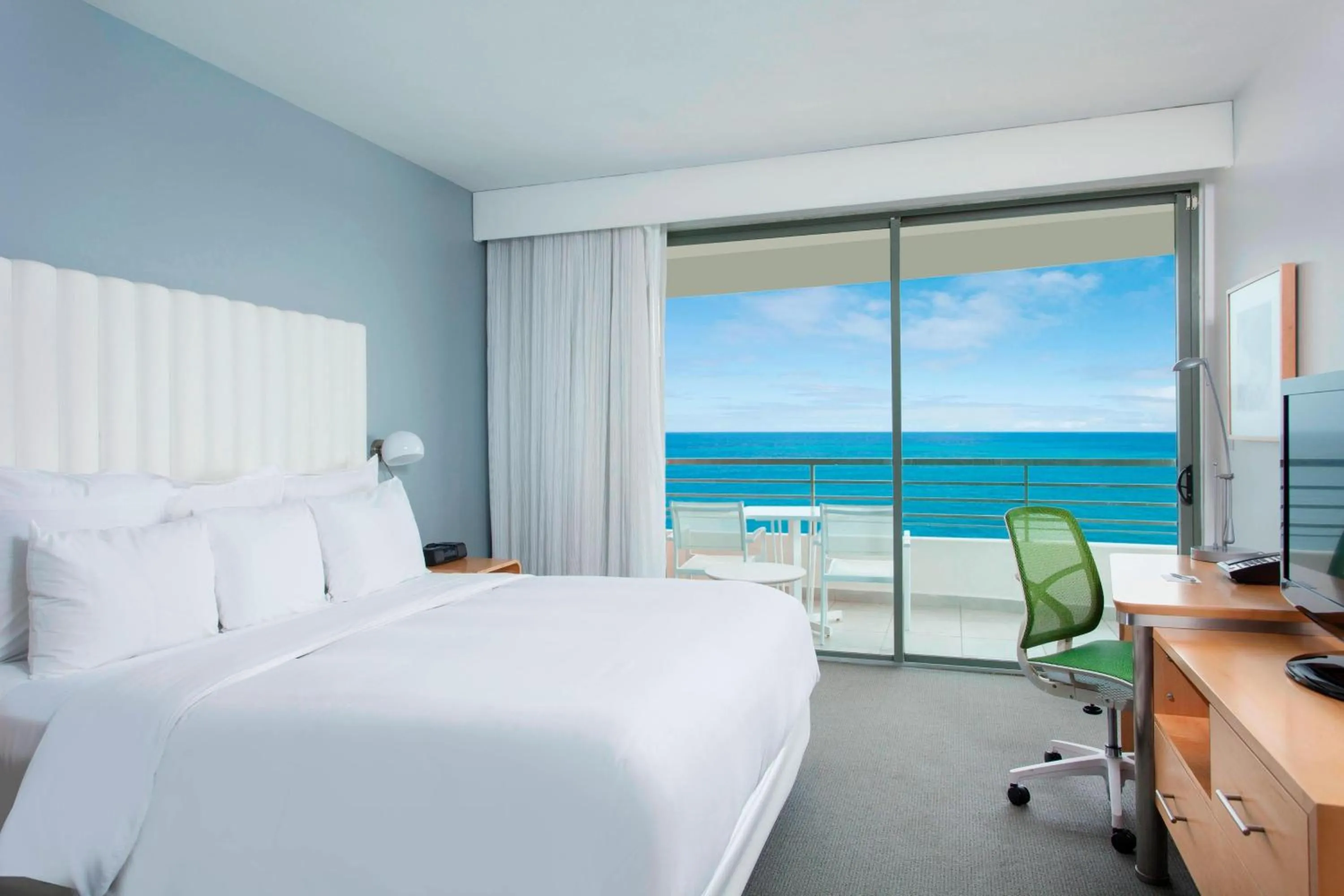 Ocean View 1 Bedroom Suite, 1 King Bed, Sofa Bed, Balcony in La Concha Resort, Puerto Rico, Autograph Collection