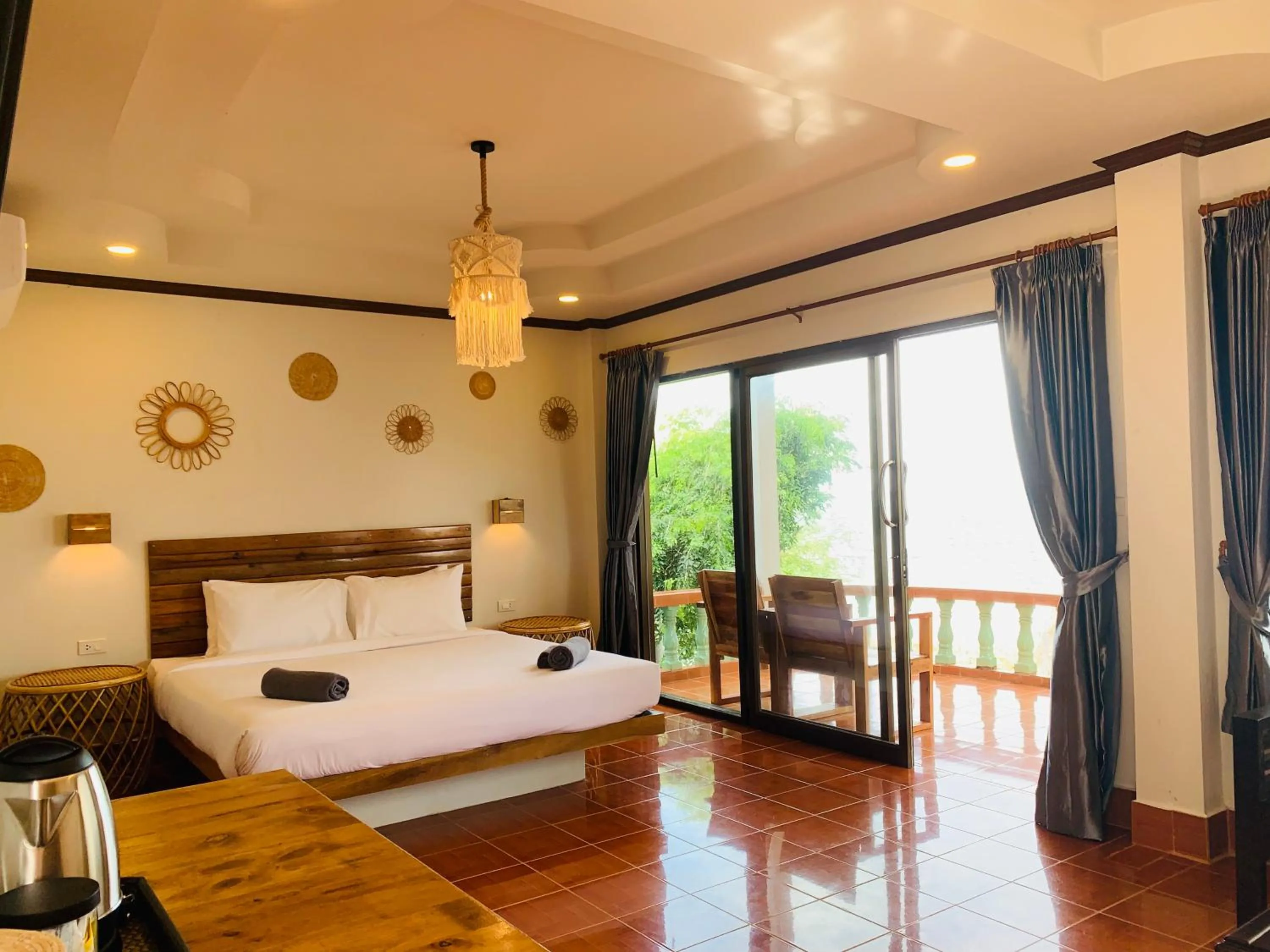 Deluxe Double Room with Sea View in Koh Tao Heritage