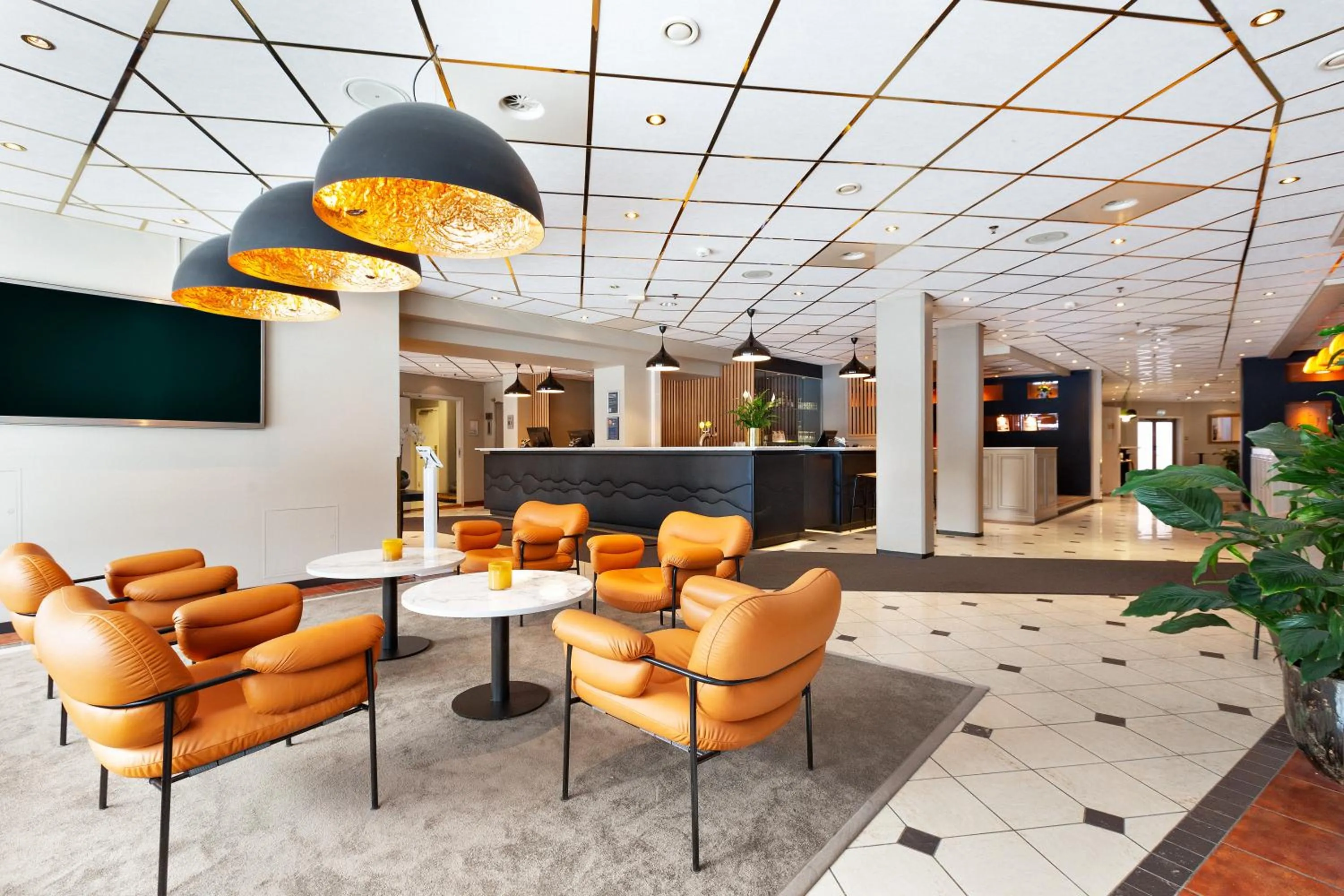 Lobby or reception in Quality Hotel Augustin