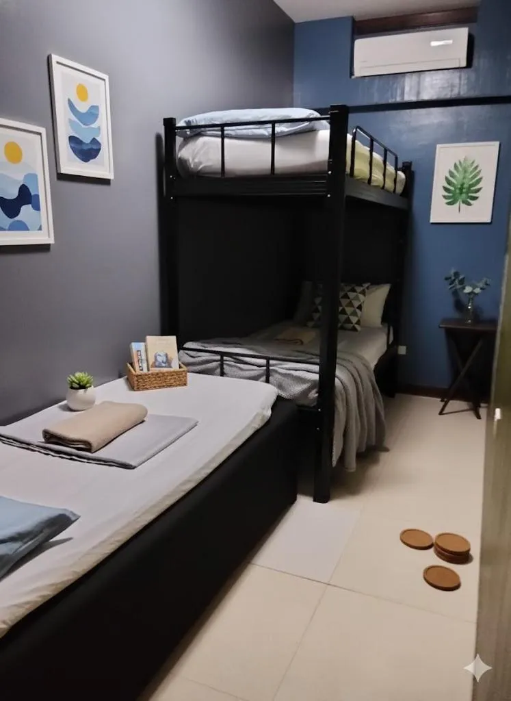 Basic Triple Room in Transit Point Hostel Mactan Cebu