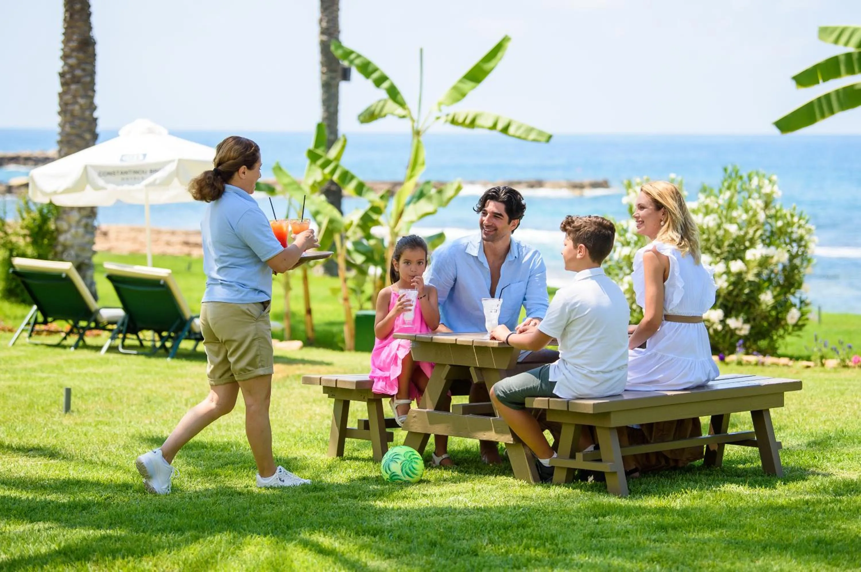 Duplex Superior Double Rooms with Sea View in Constantinou Bros Athena Beach Hotel