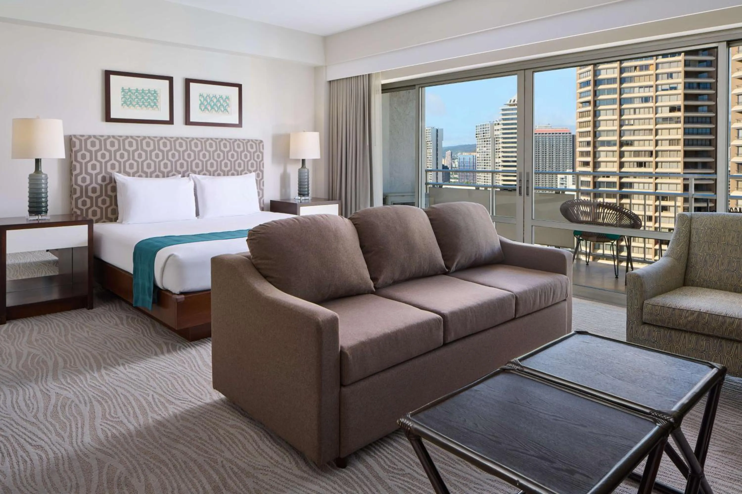 Luxury Junior Suite with City View and Kitchen in Ilikai Hotel & Luxury Suites