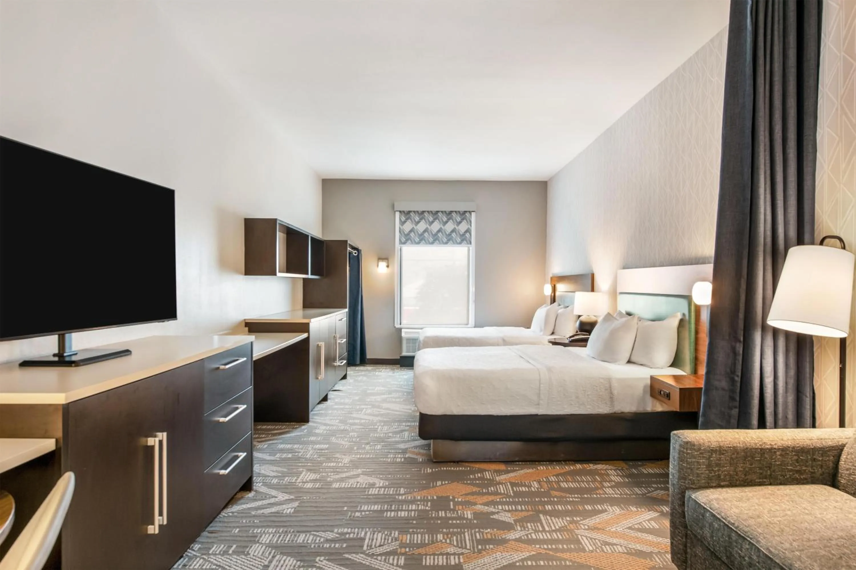 Studio Suite with Two Queen Beds - Hearing Access/Non-Smoking in Home2 Suites Pensacola I-10 At North Davis Hwy