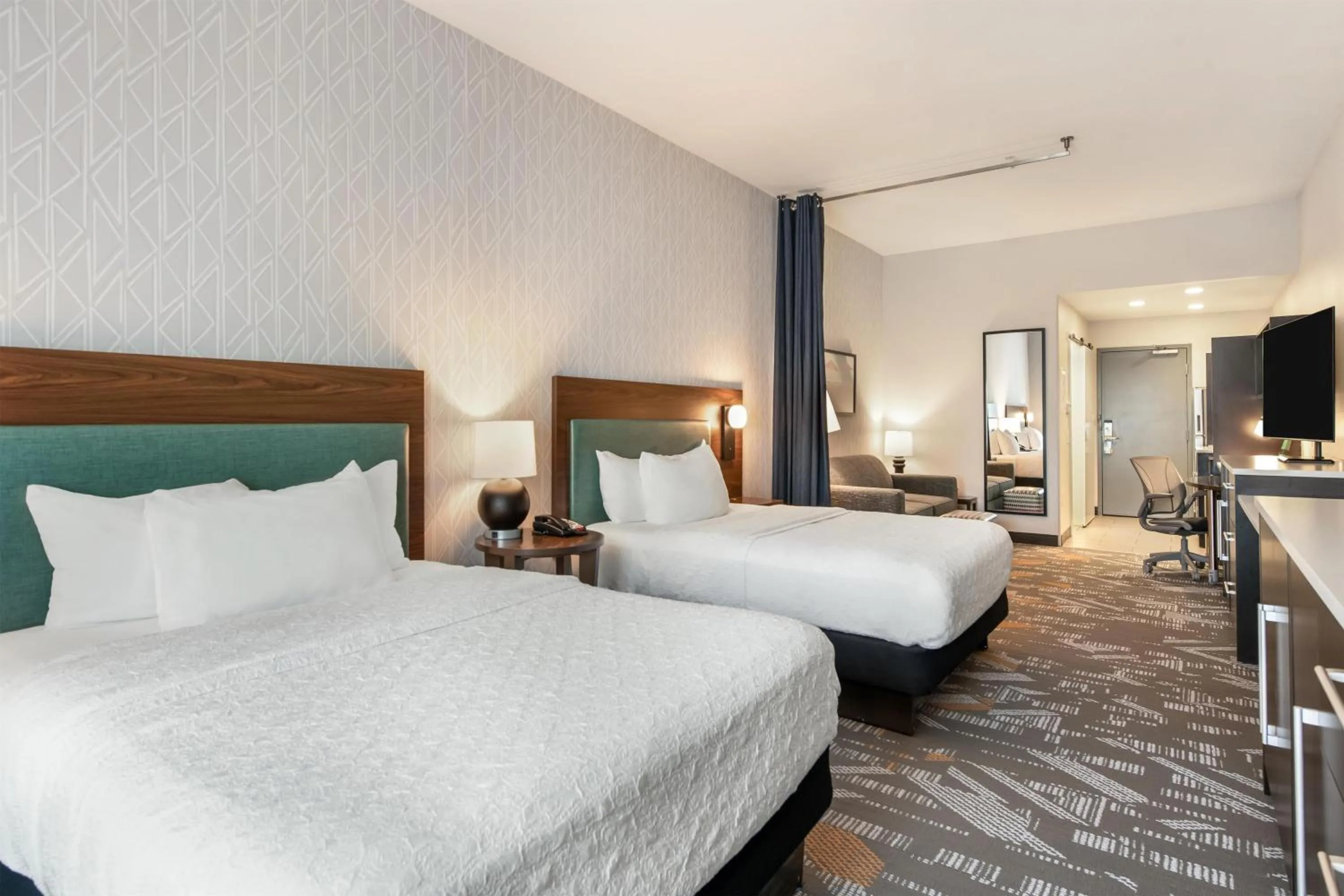 Queen Studio with Two Queen Beds - Non-Smoking in Home2 Suites Pensacola I-10 At North Davis Hwy