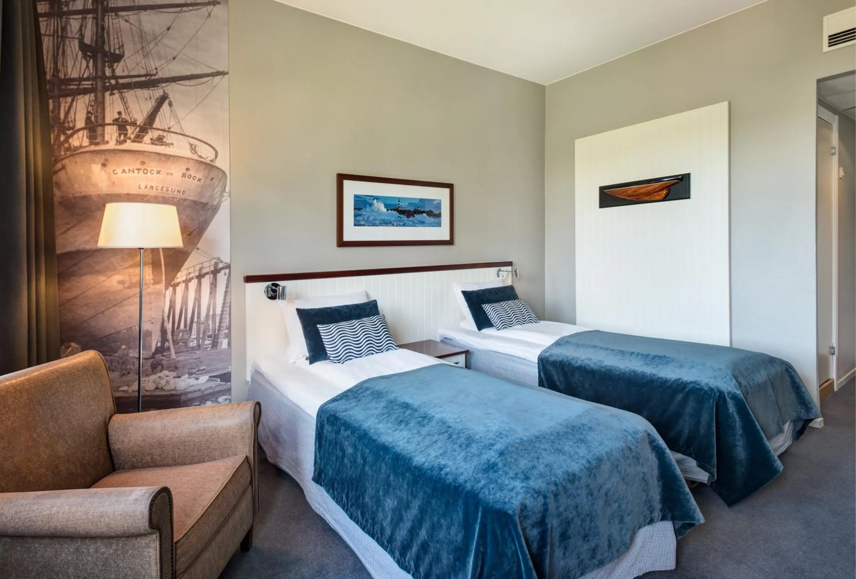 Economy Twin Room in Quality Hotel Skjærgården