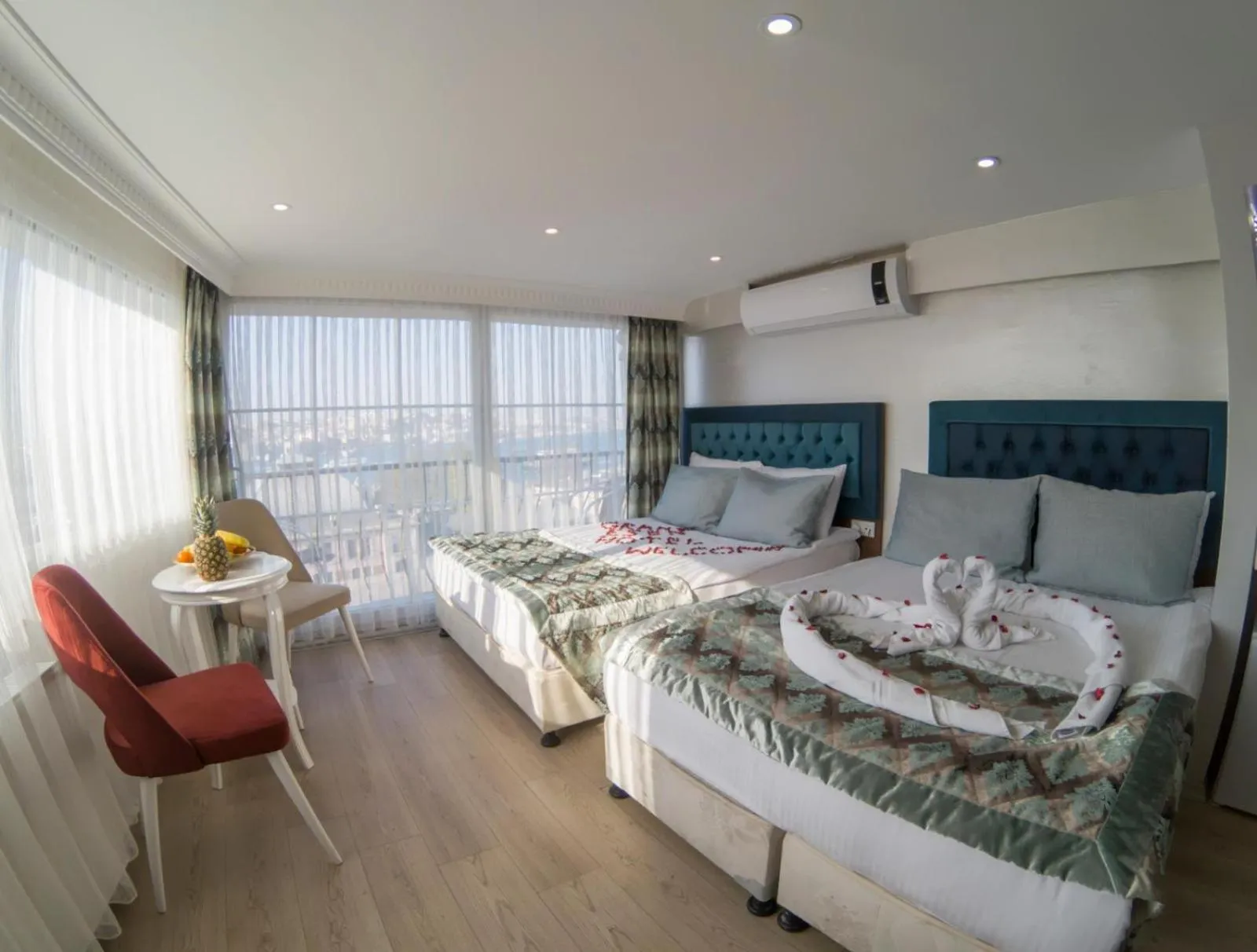 Deluxe Quadruple Room in Grand Esen Hotel