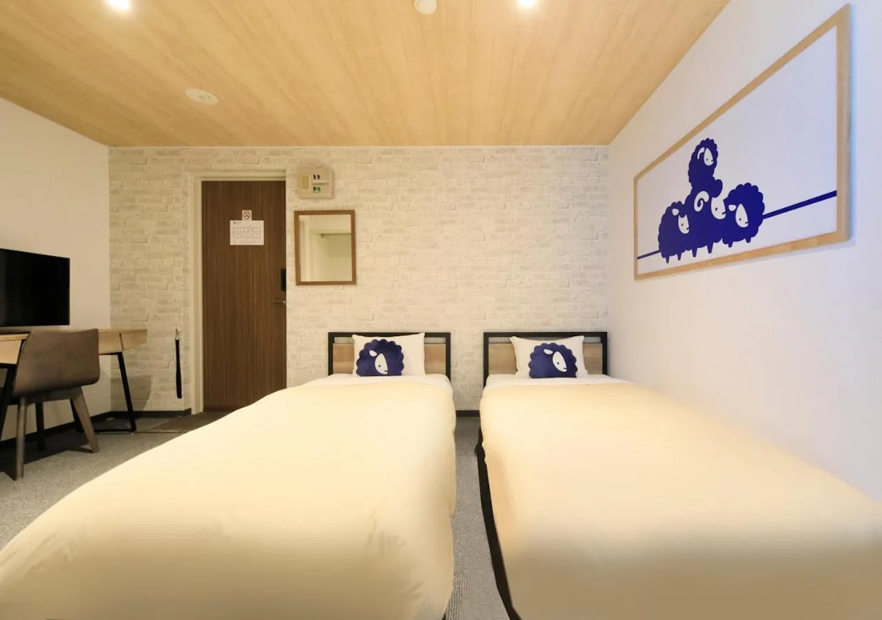 Twin Room with Private Bathroom in Kokotel Hakodate