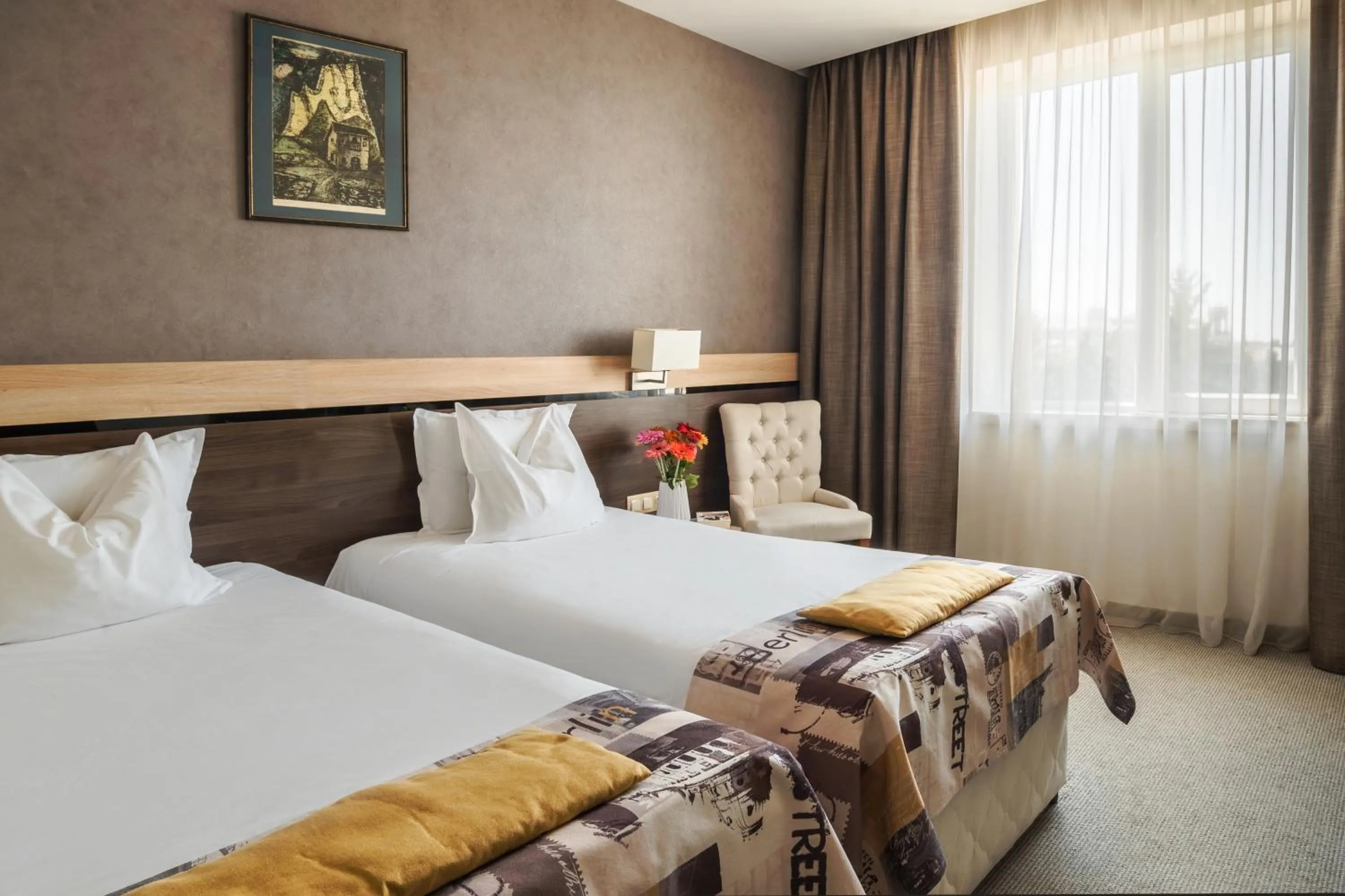 Deluxe Twin Room in Dunav Plaza Hotel
