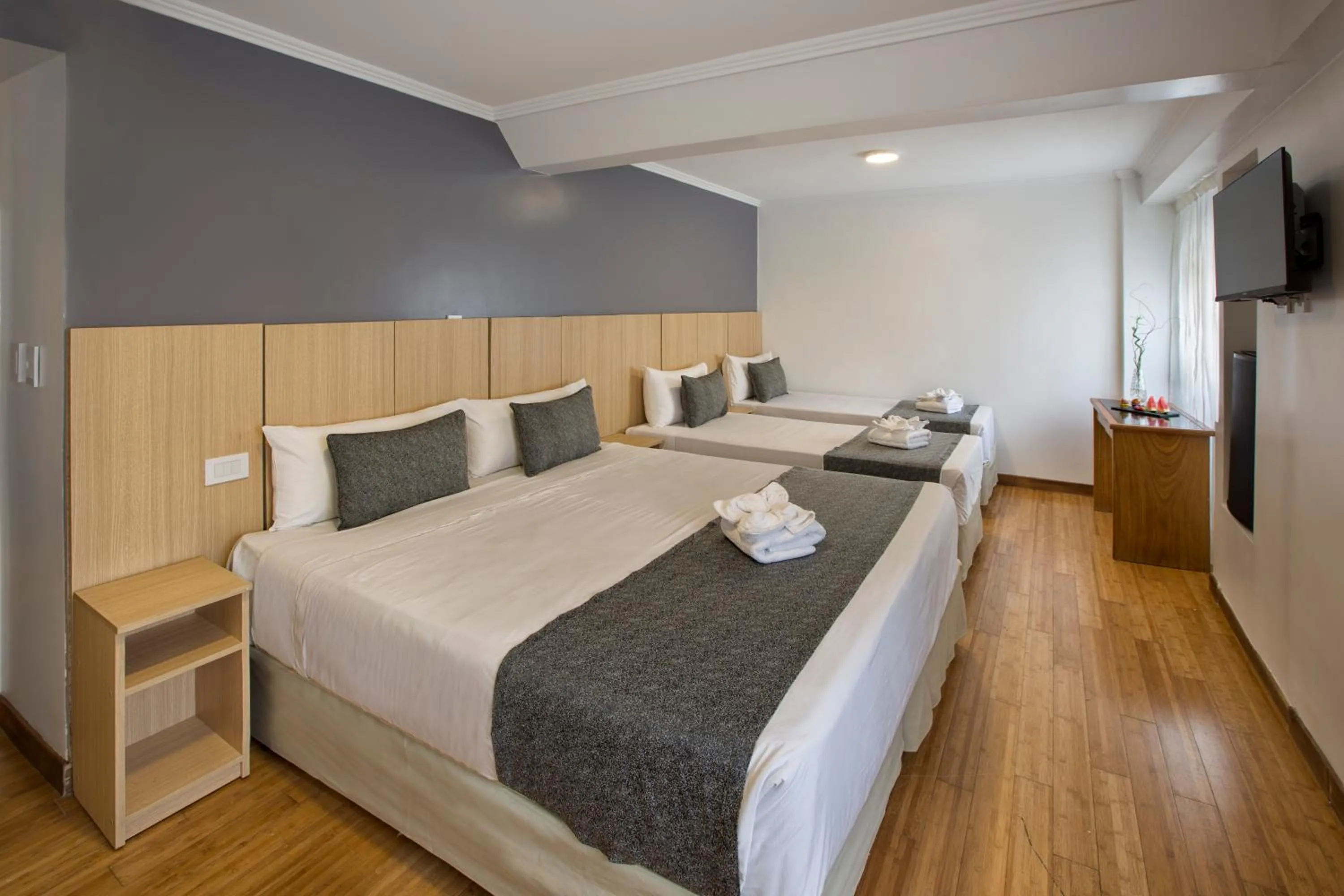 Quadruple Room in Hotel Sheltown