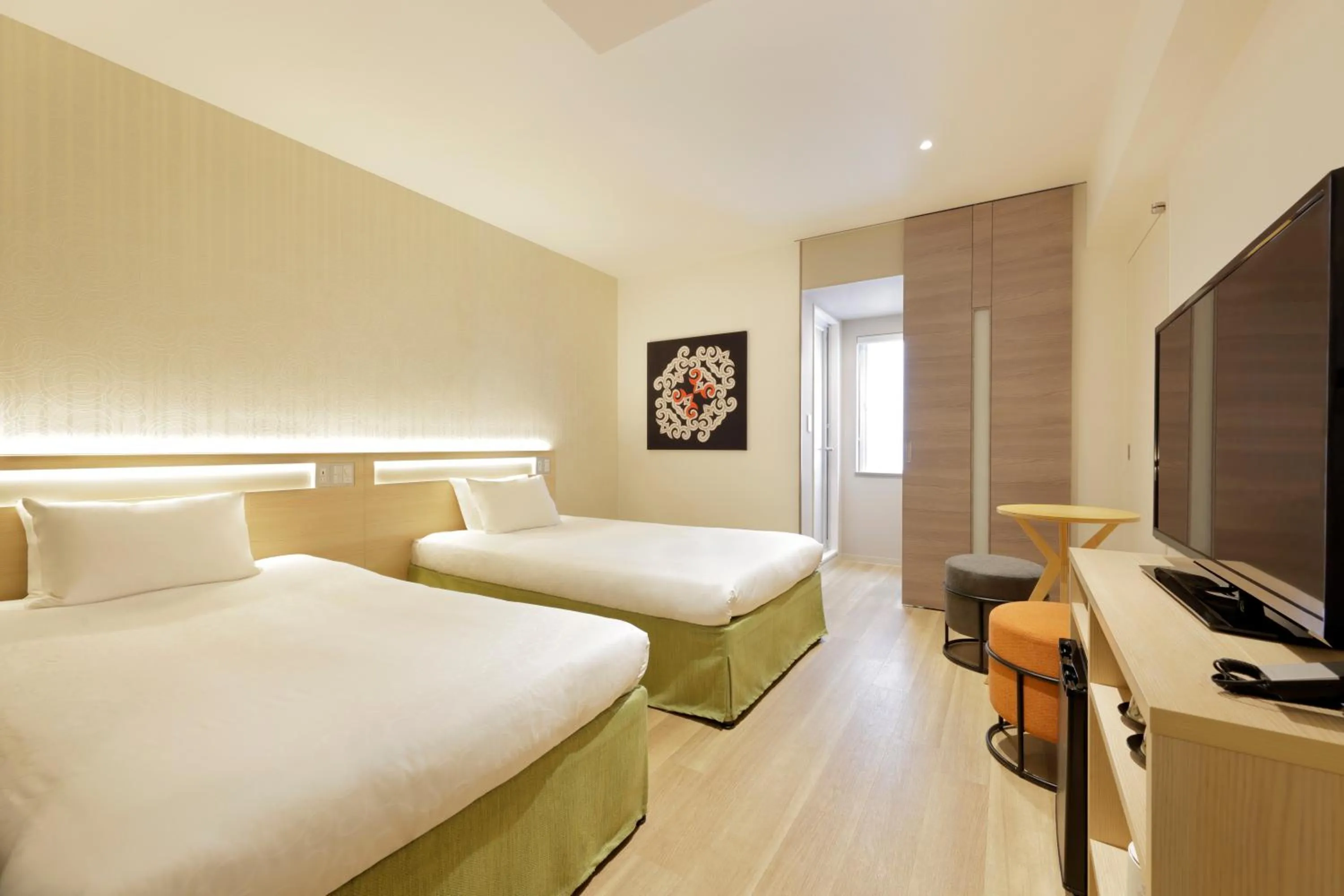 Twin Room in karaksa hotel Sapporo