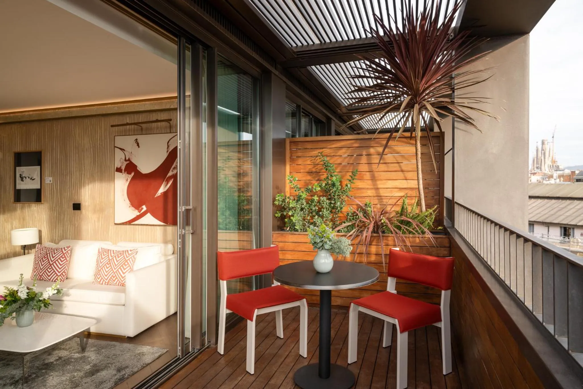 Terrace Suite in Almanac Barcelona