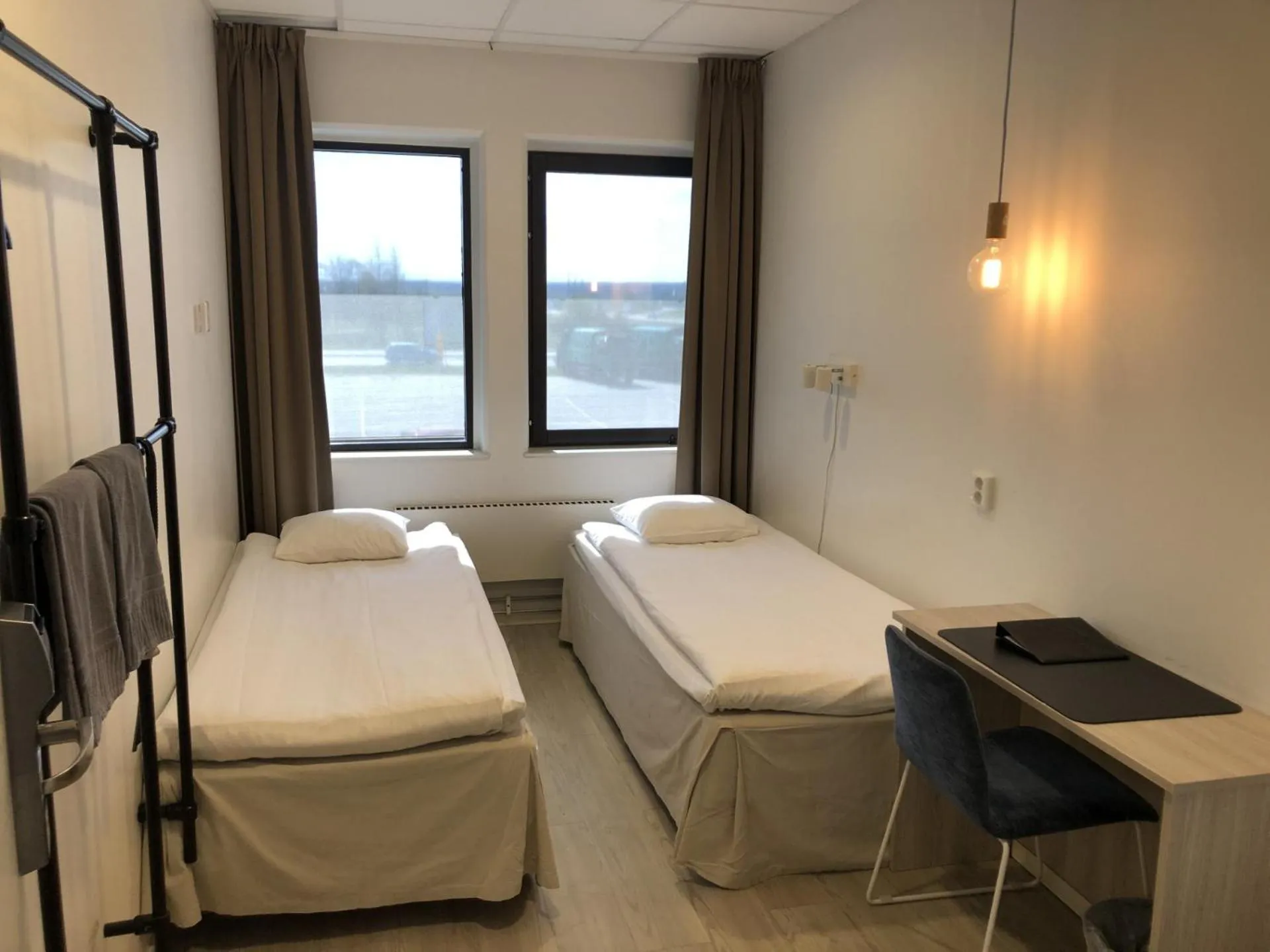 Economy Twin Room with Shared Bathroom in Hotell Fyrislund