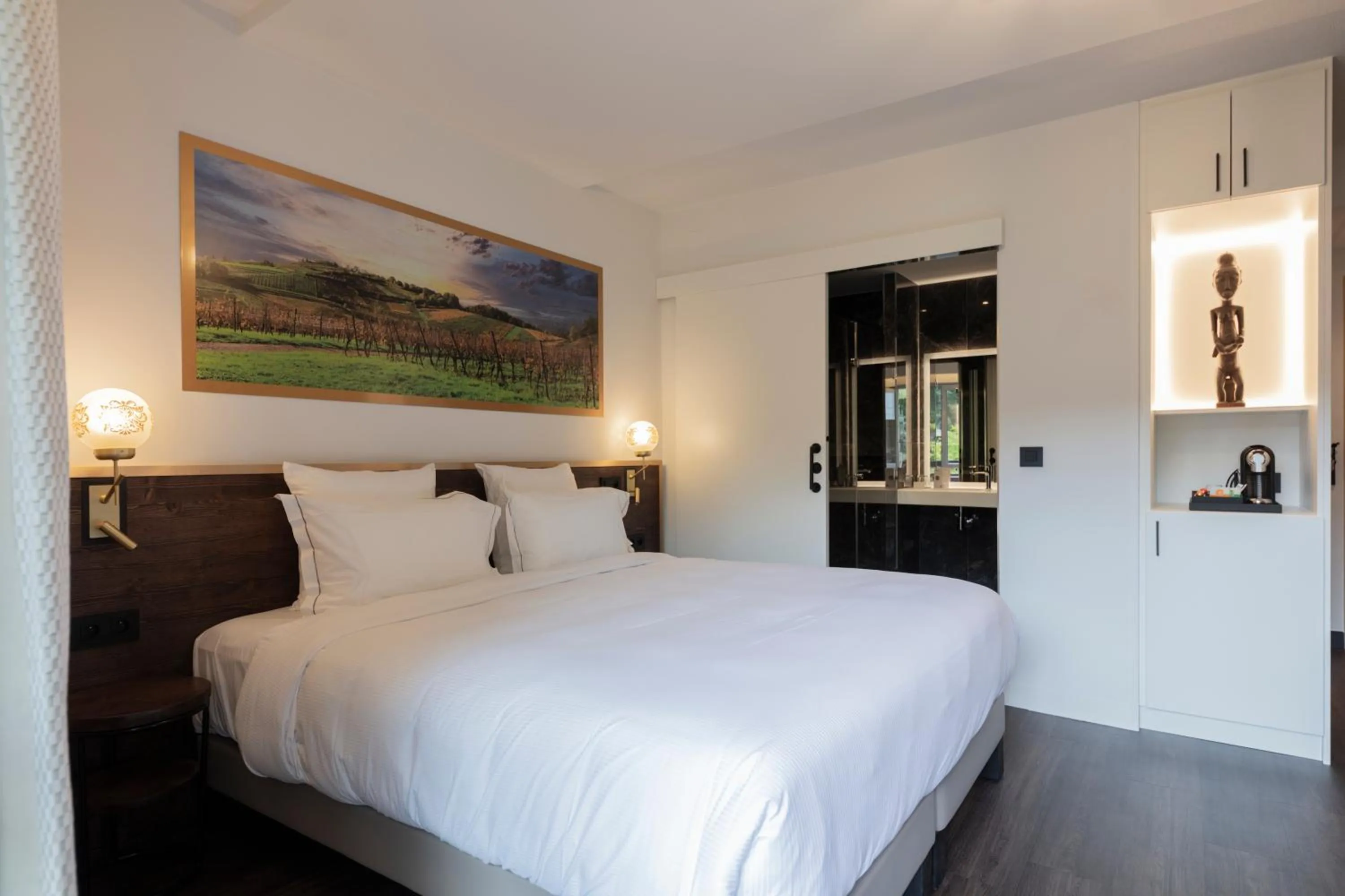 Chambre Supérieure (nouvelles chambres) in Hôtel Restaurant La Vallée Noble, proche Eguisheim Colmar