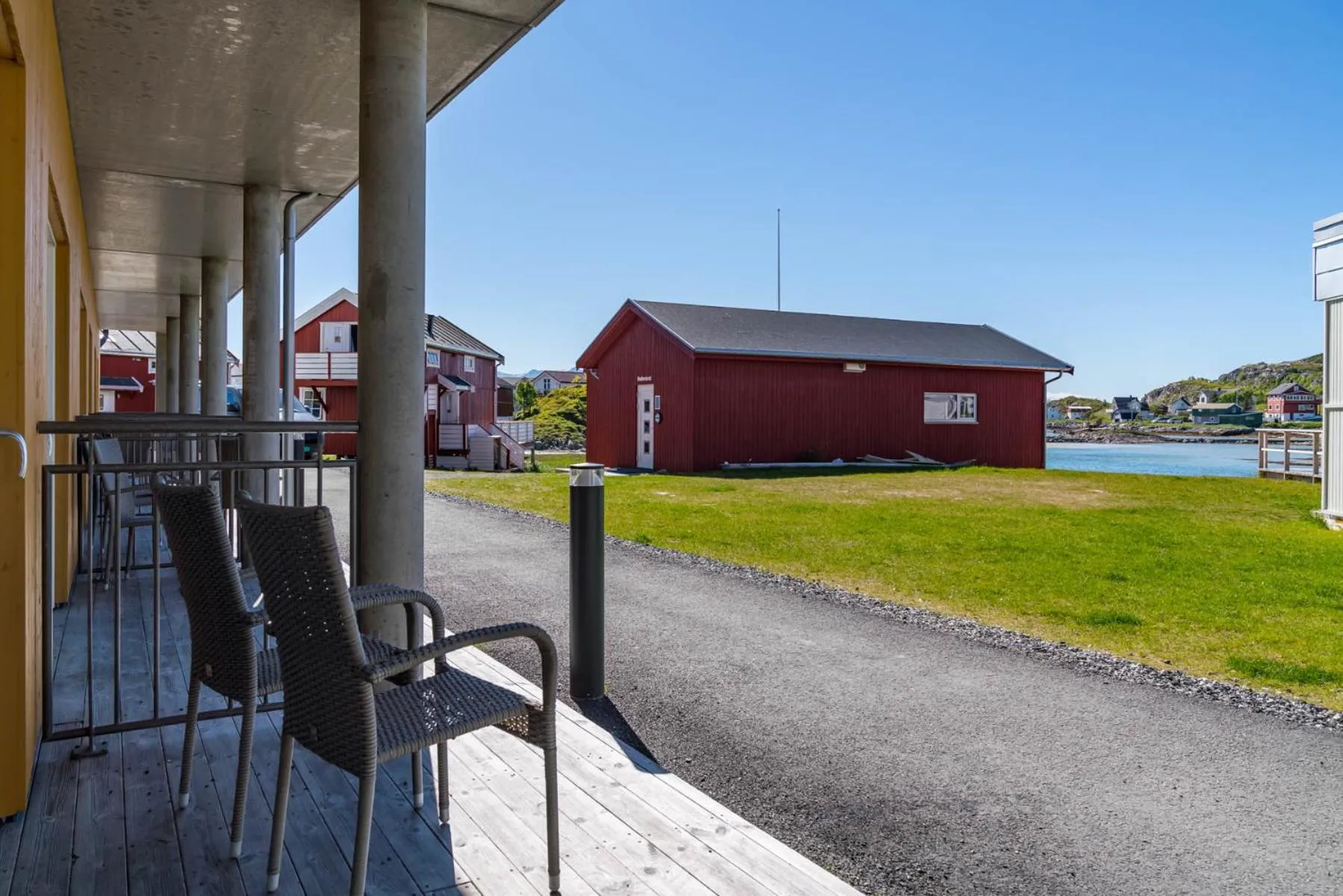 Superior Twin Room - Terrace  in Sommarøy Arctic Hotel Tromsø