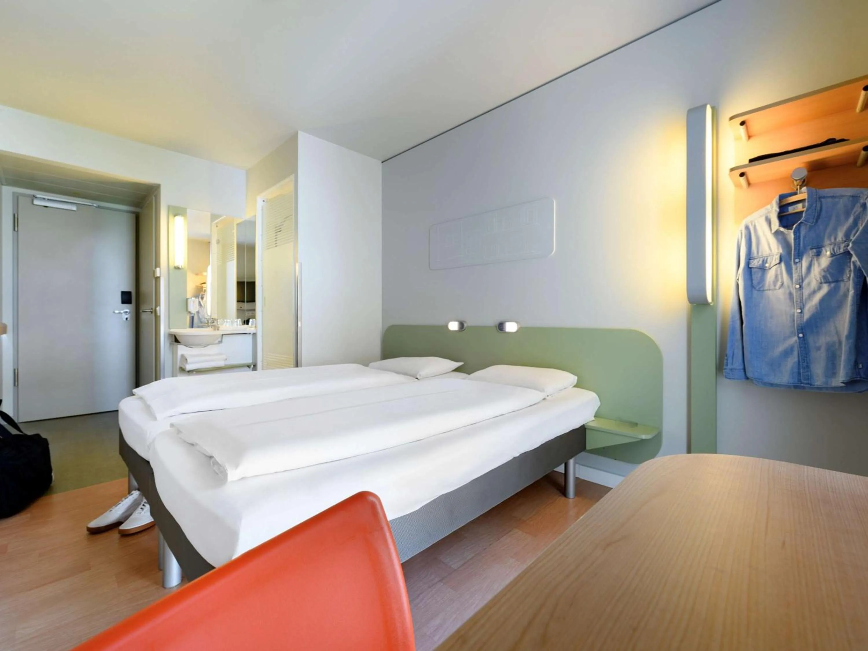 Twin Room in ibis budget Muenchen City Olympiapark