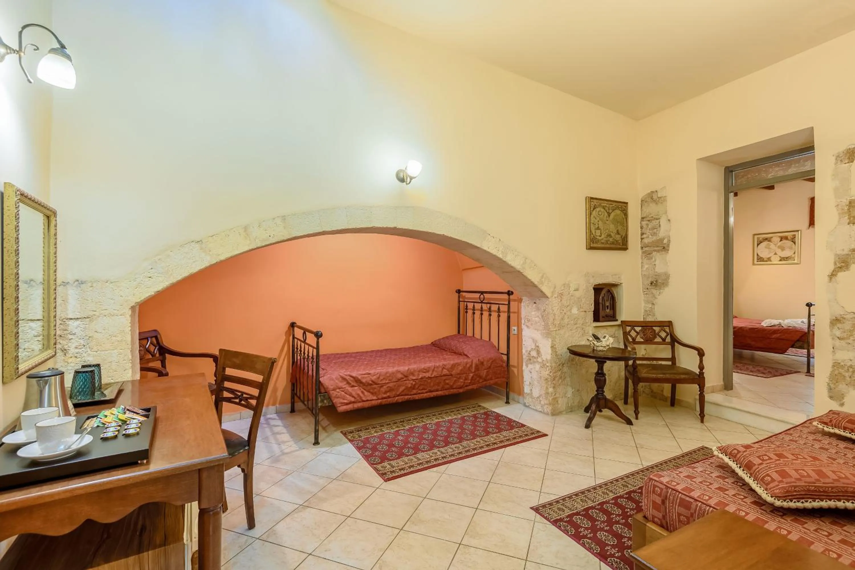 Superior Suite Terrace Old Town View with Jetted Tub in Belmondo Hotel