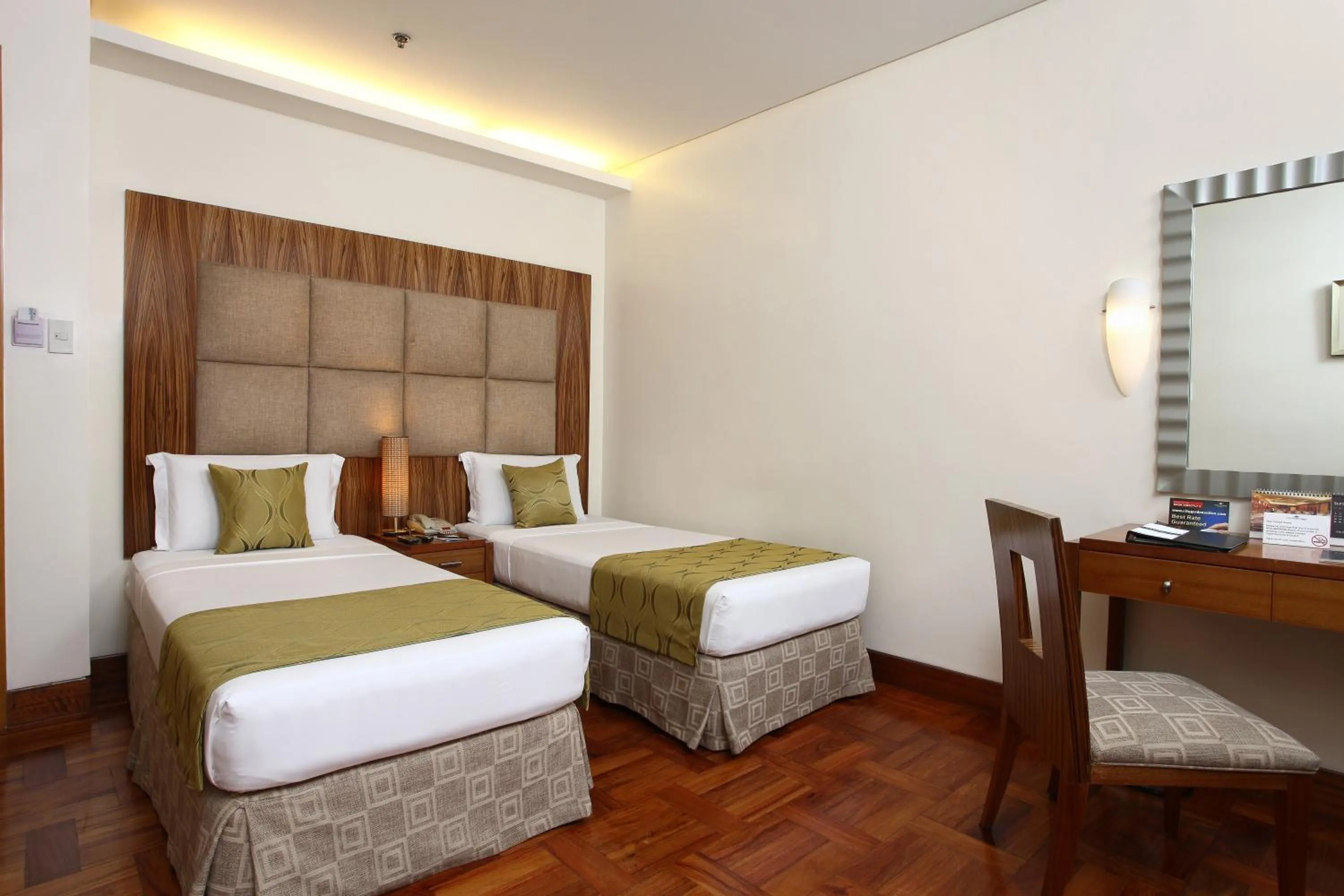 Standard Twin Room No View - single occupancy in City Garden Suites Manila